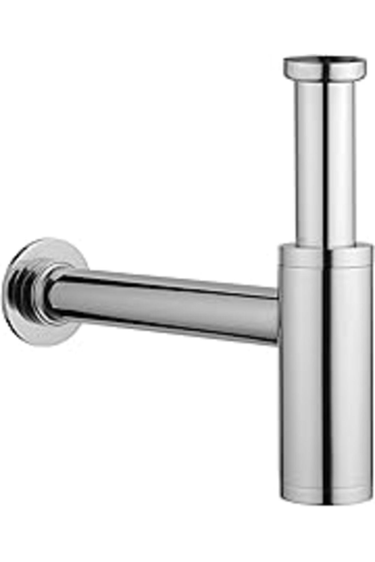 Hepta Collection Vitra A45123 Lavabo Sifonu, T Tipi, Krom