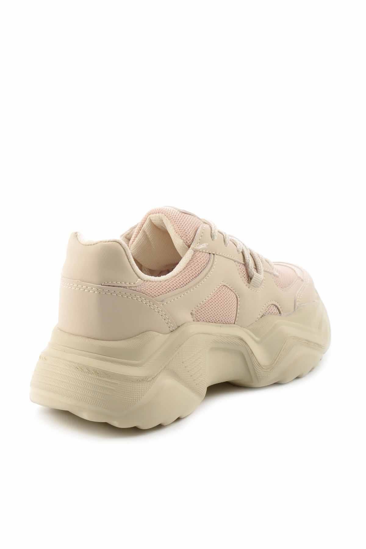 Bambi-Ecru Women's Sneaker K01876014309 4