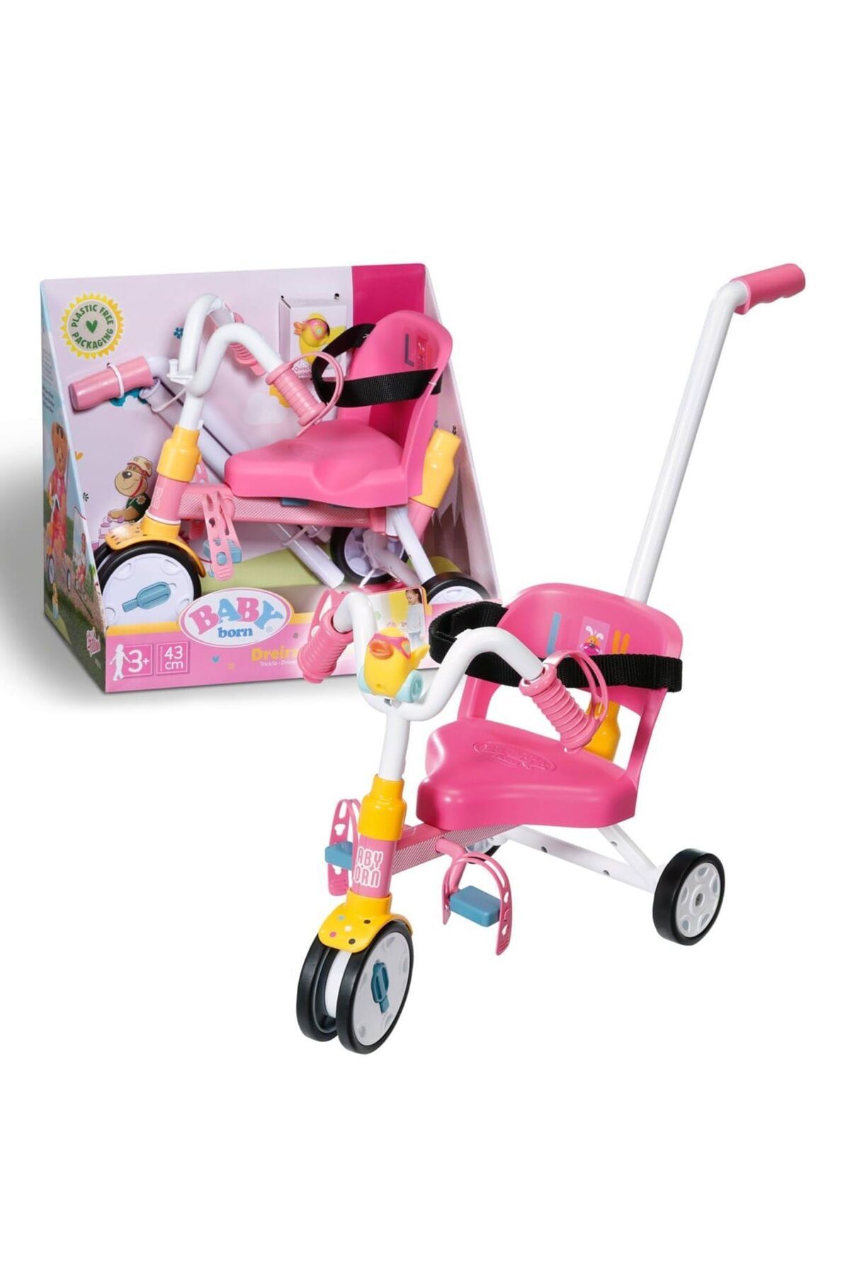 OEM 834299 Baby Born 3 Tekerlekli Bisiklet (Oyuncak bebek için)