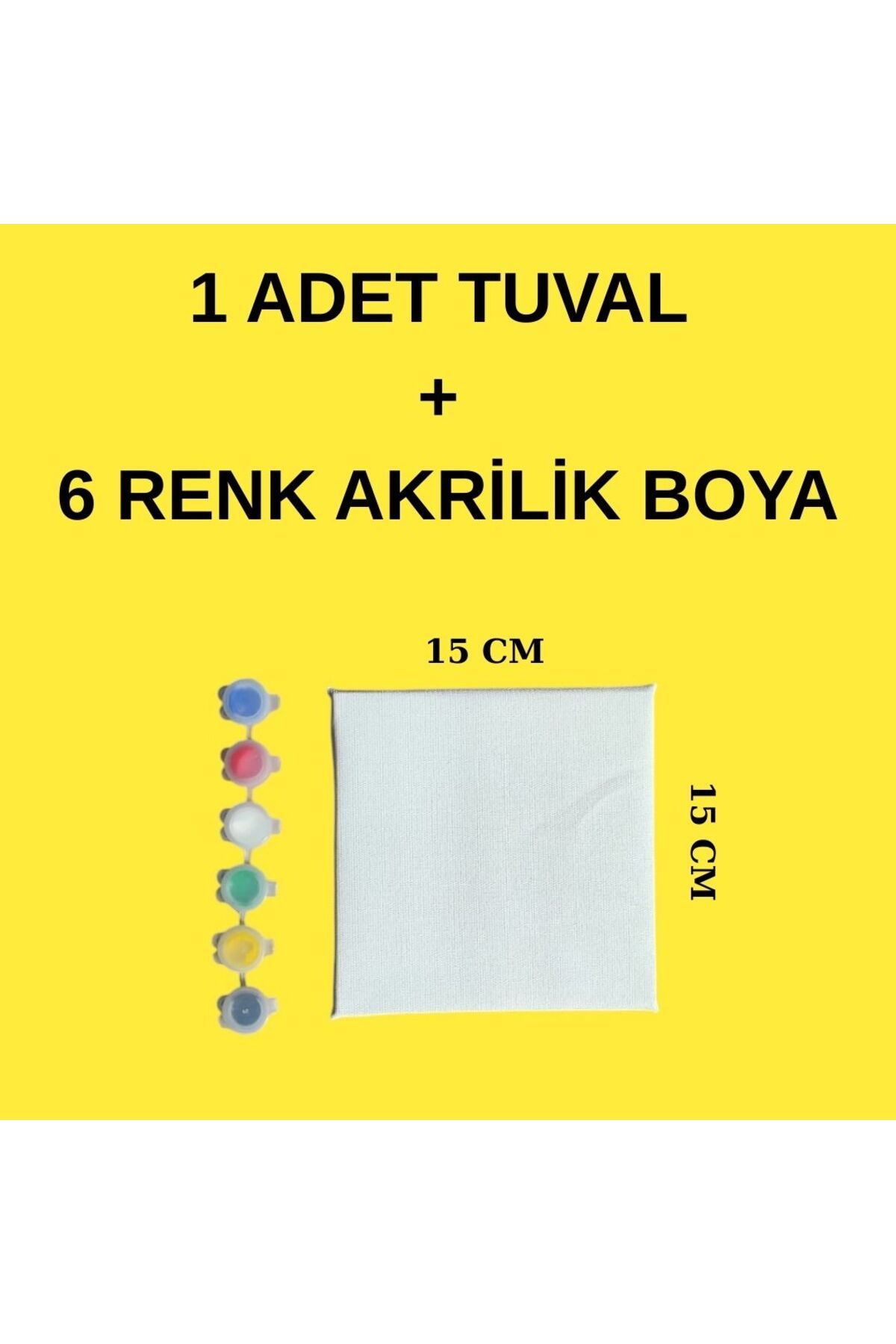 eventopia TUVAL VE AKRİLİK BOYA SETİ