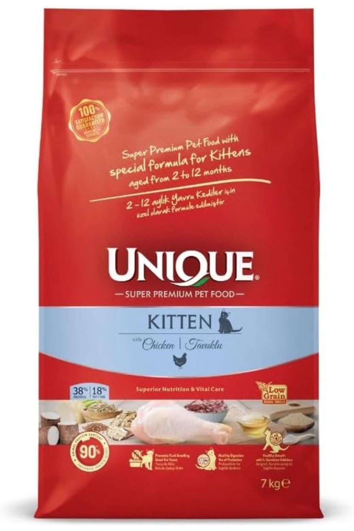 Unique Cat Kitten With Chicken 7 Kg