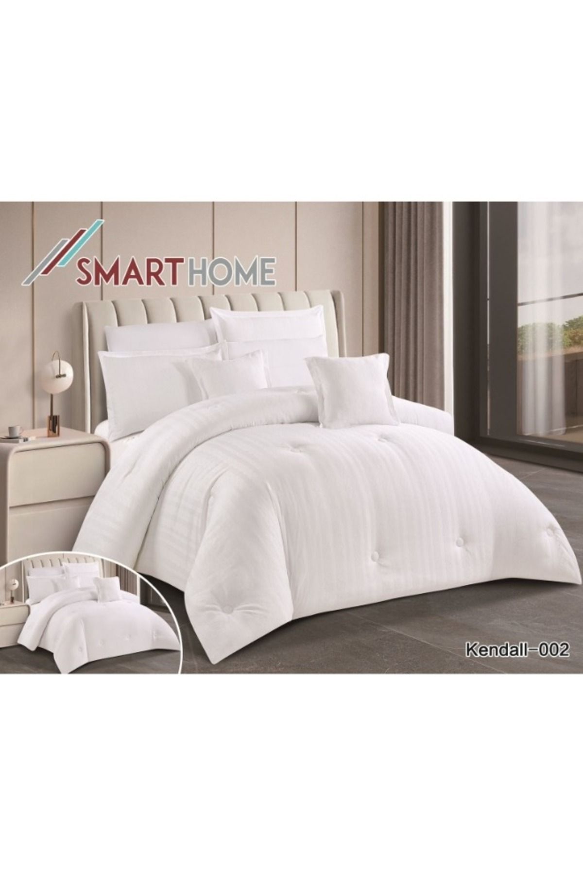 smart home-two-sided comforter set, two-sided mattress, consisting of 8 pieces, 8-piece comforter 3