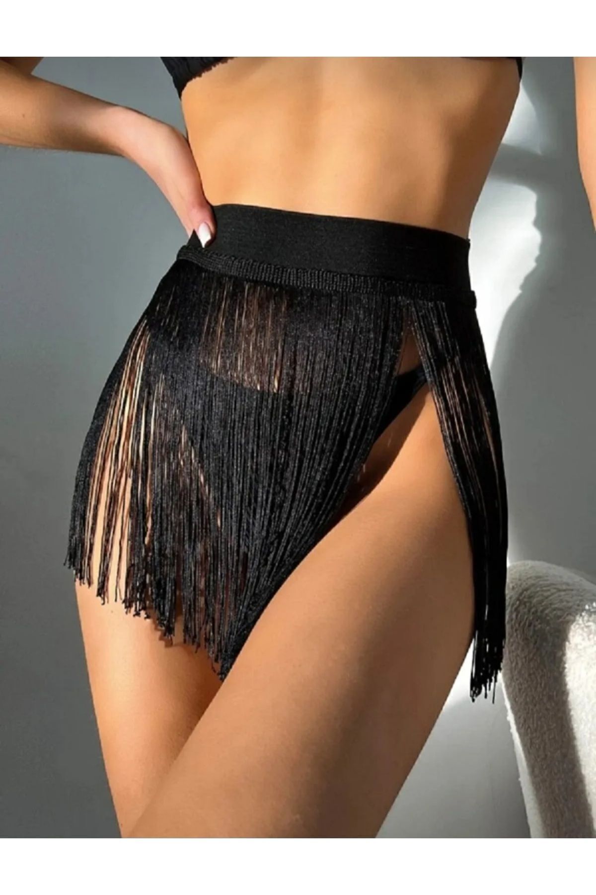 [Flos Sacaklı Pareo Etek]