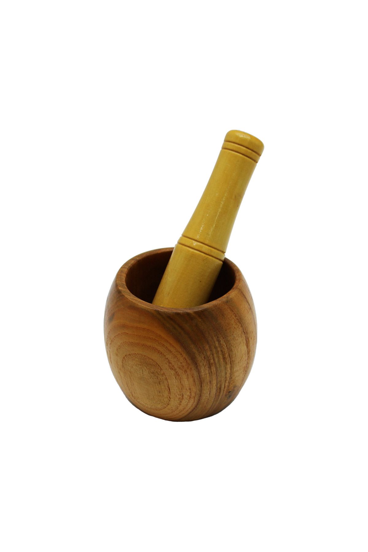 STOREMAX buxystorem AHŞAP BAMBU HAVAN SARIMSAK DÖVECEK ÇAP: 8CM--DERİNLİK:5.5CM--YÜKSEKLİK:9.5CM trend