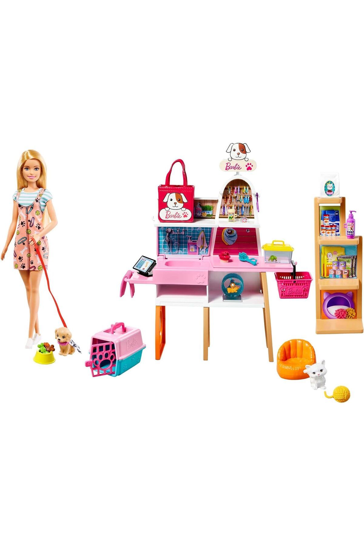 STOREMAX lvnmblya ve Evcil Hayvan Dükkanı Oyun Seti, 3 yaş ve üzeri, GRG90 Shop Deesing 224120