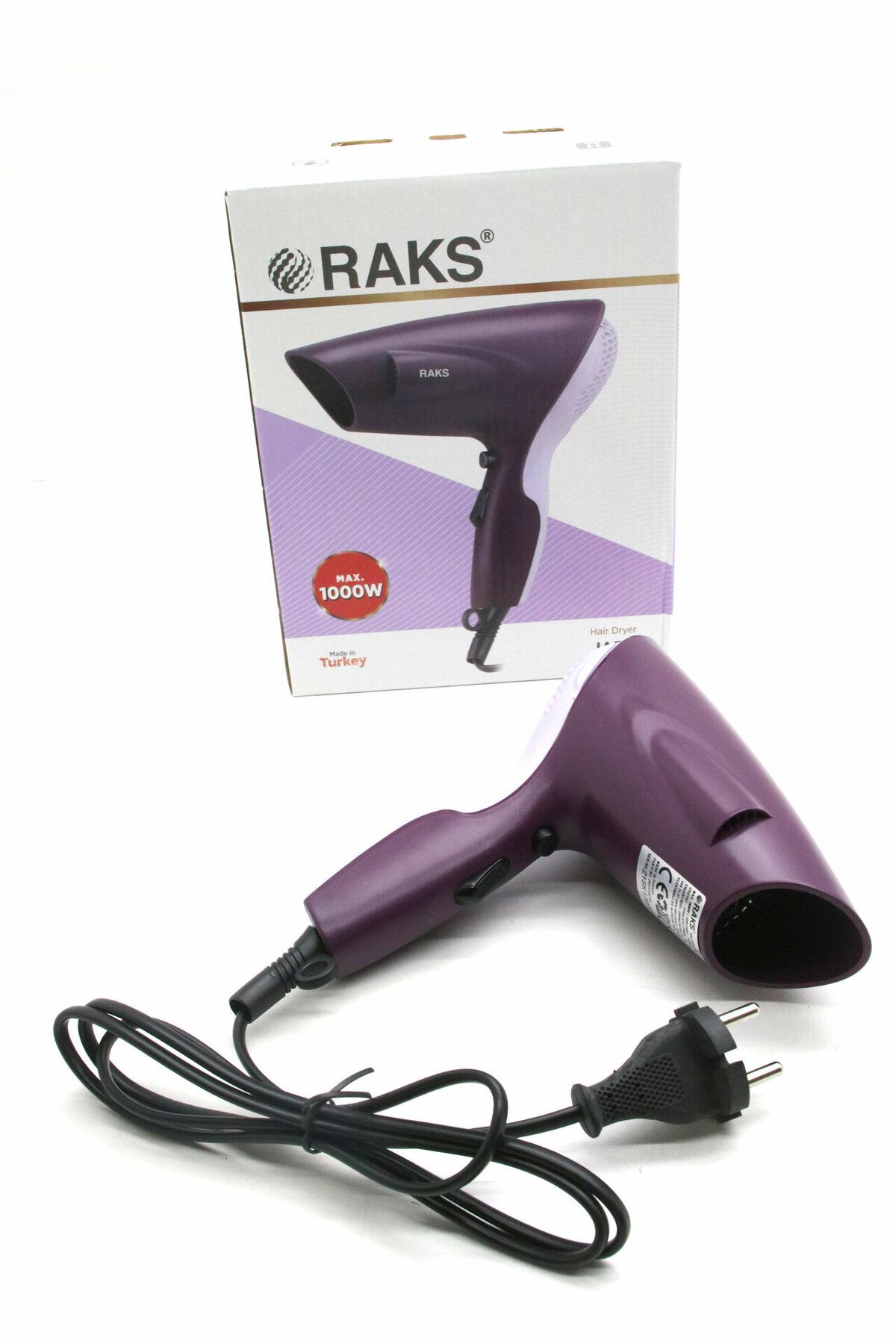 STOREMAX RAKS JADE SAÇ KURUTMA MAKİNESİ 2 KADEME HIZ - SICAKLIK 1000W