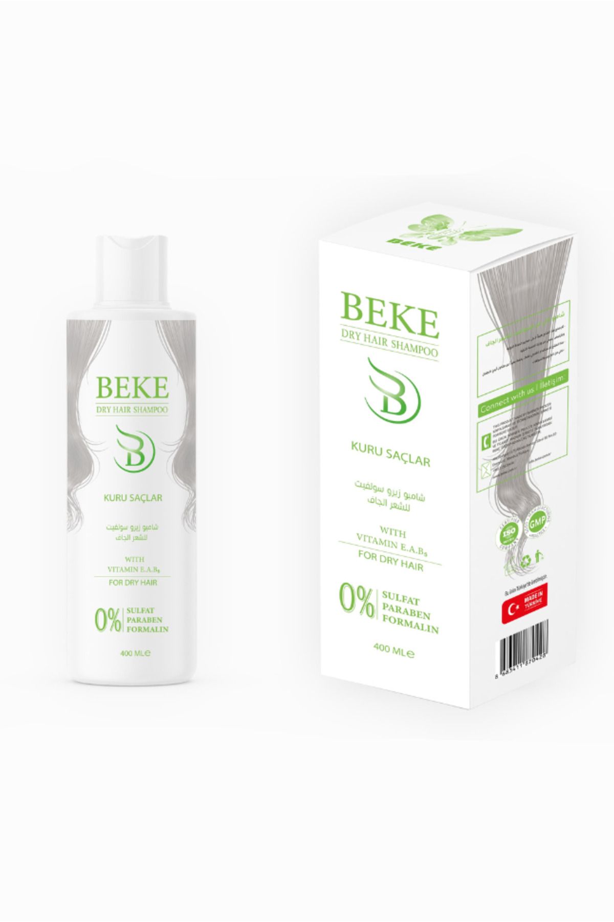 BELLA BEAUTY BEKE Kuru Saç Şampuanı 400ML