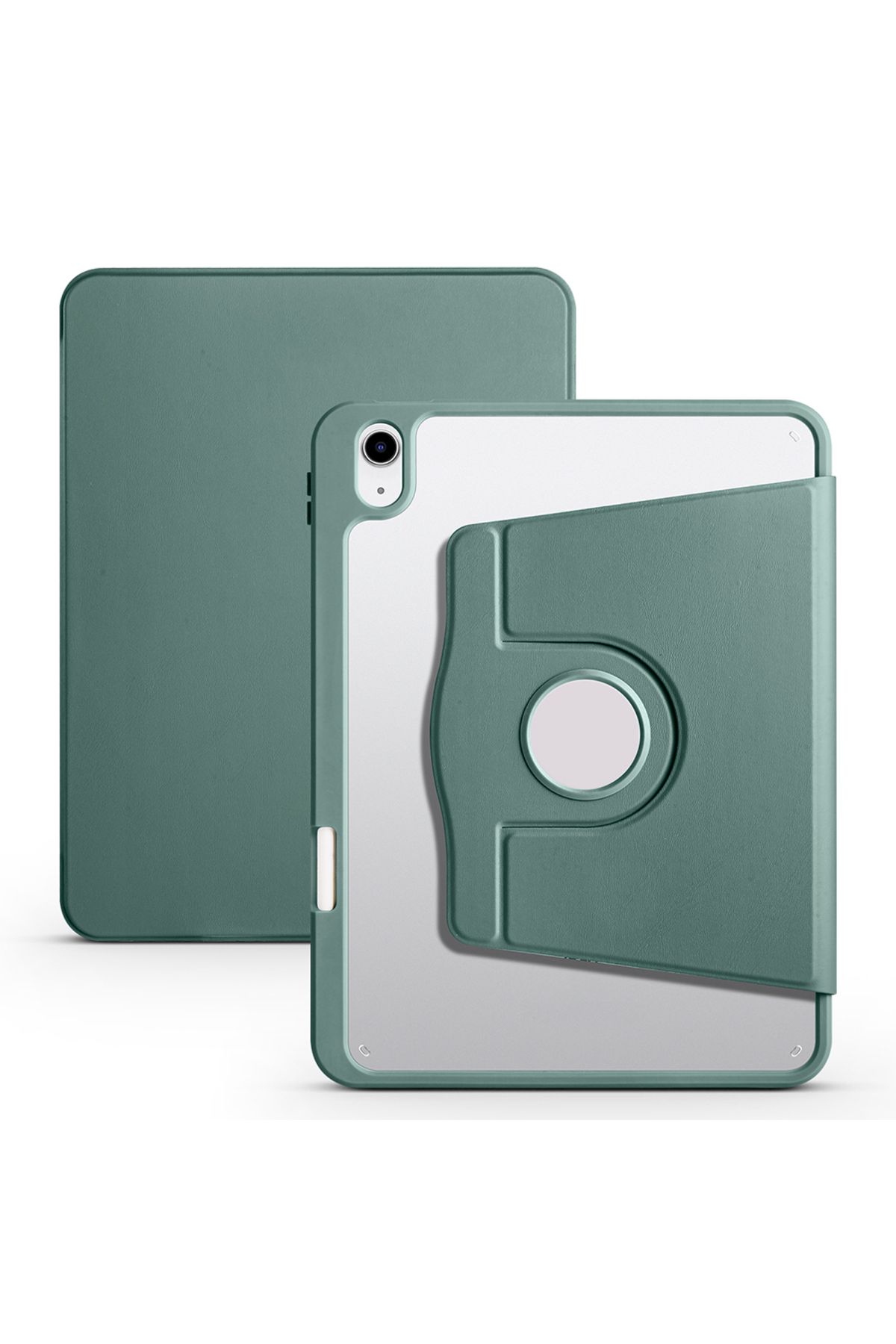 morfide-Apple iPad 11Th Generation 2025 Compatible Case Zore Thermal Rotatable Stand Case with Pen Compartment 1