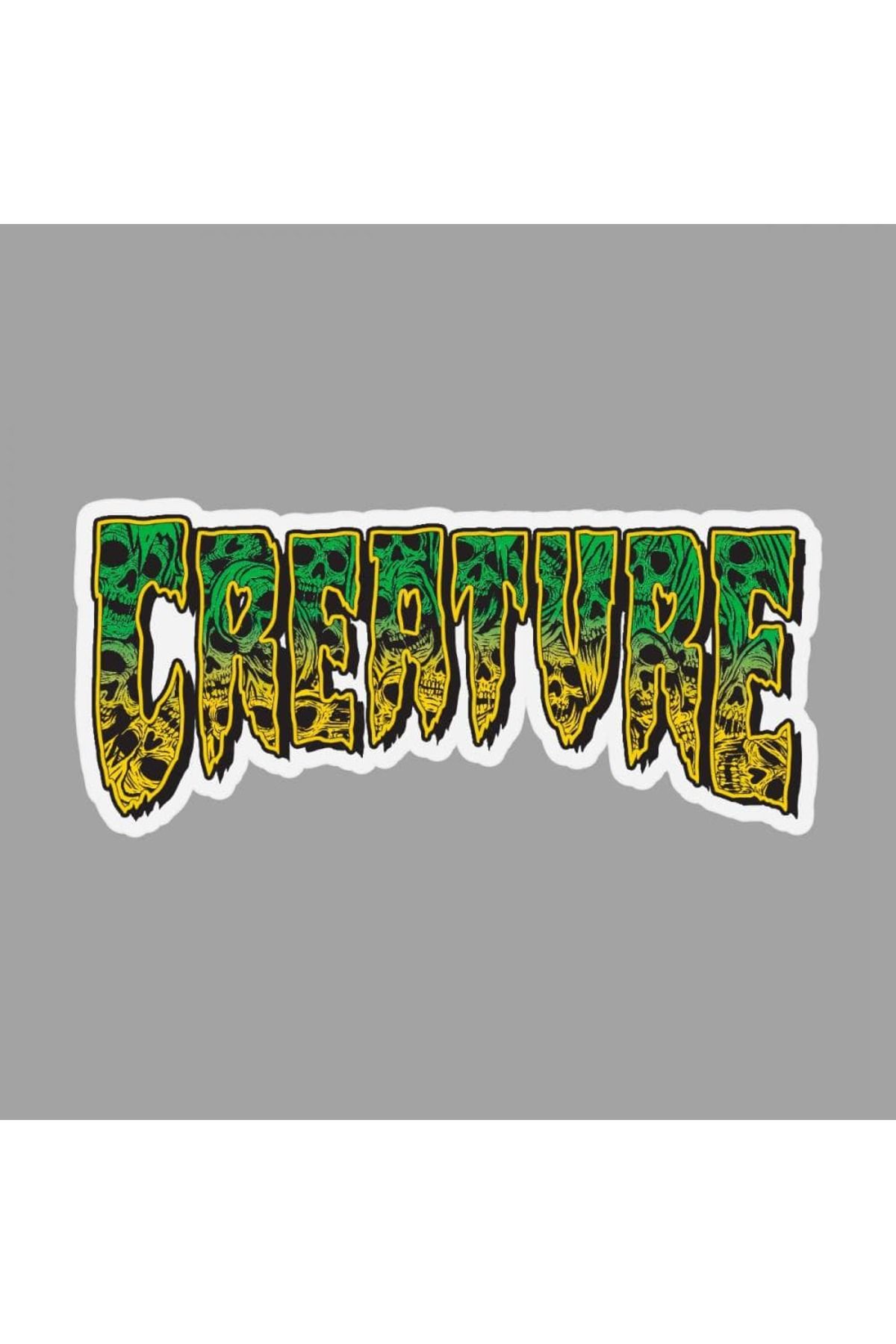 Creature-Catacomb Sticker - Green 6.25x2.83" 2