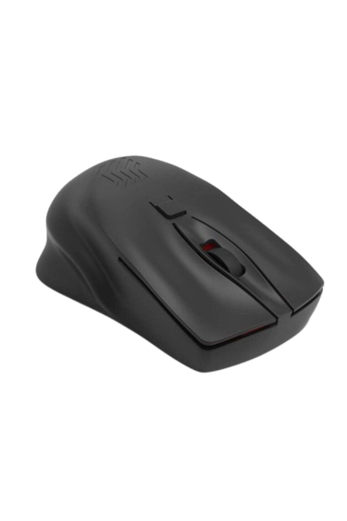 ماوس لاسلكي كلاسيكي مريح (أسود)، تصميم عصري للألعا...