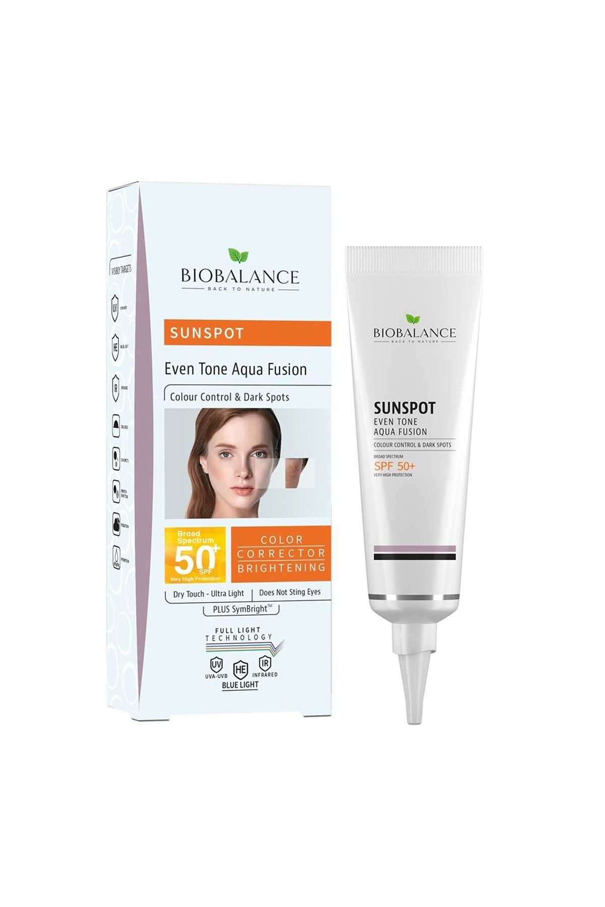 Biobalance-Sunspot Even Tone Aqua Fusion 50+ SPF, 40 Ml 1