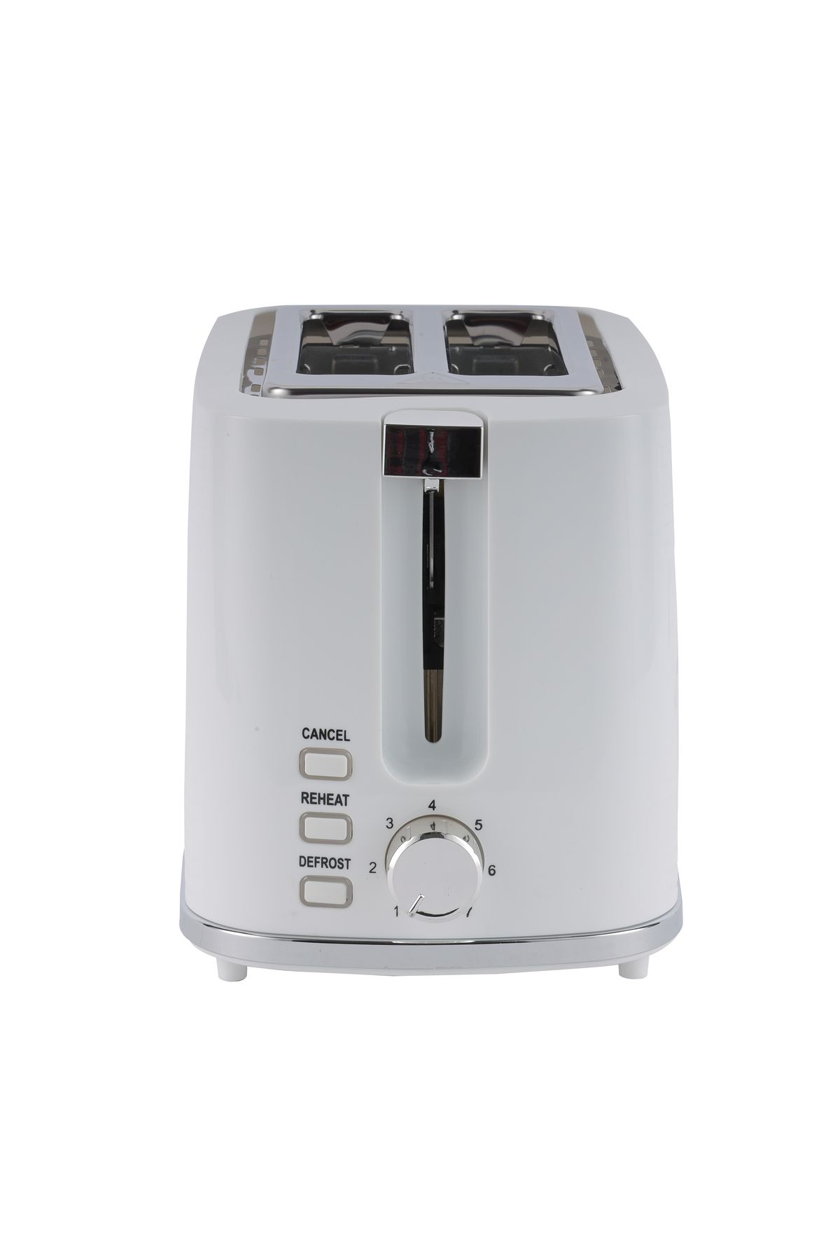 Geepas-Bread Toaster 2 Slice Slot| 7 Adjustable Browning Control and Removable Crumb Tray| Reheat, Defrost 7