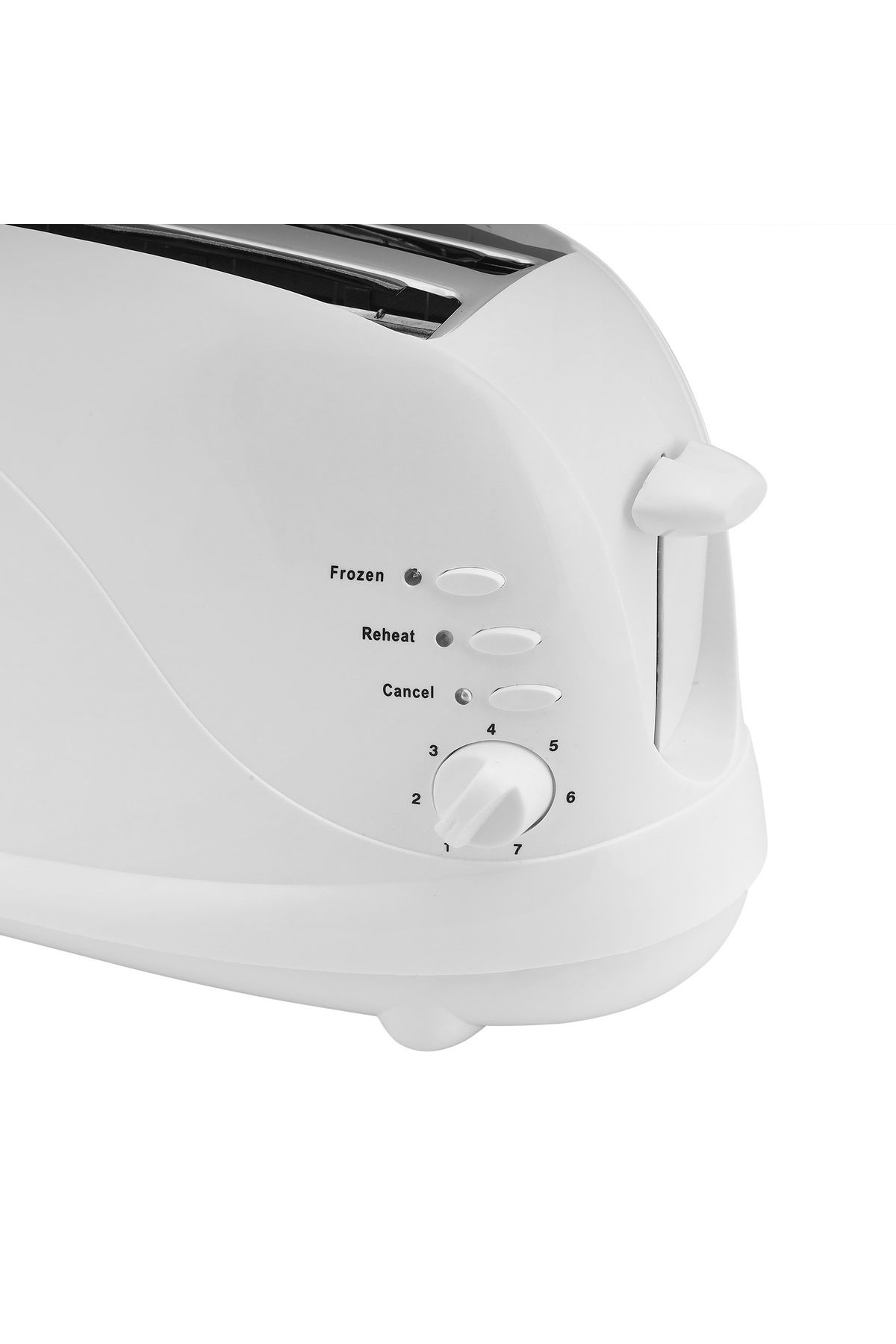 Geepas-4 Slices Bread Toaster 1100W Crumb Tray| 7 Settings with Cancel, Defrost & Reheat Function|GBT9895 4