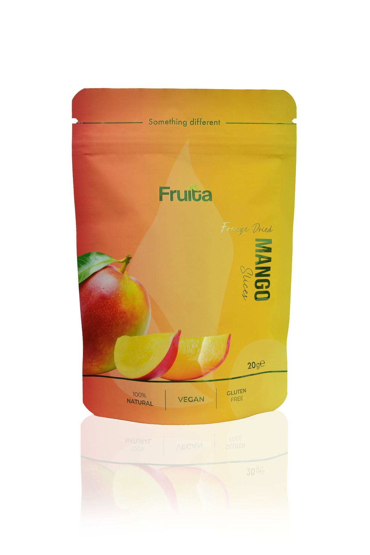 Fruita Mango 20 gr Dondurularak Kurutulmuş Meyve Sağlıklı Atıştırmalık Freeze Dried