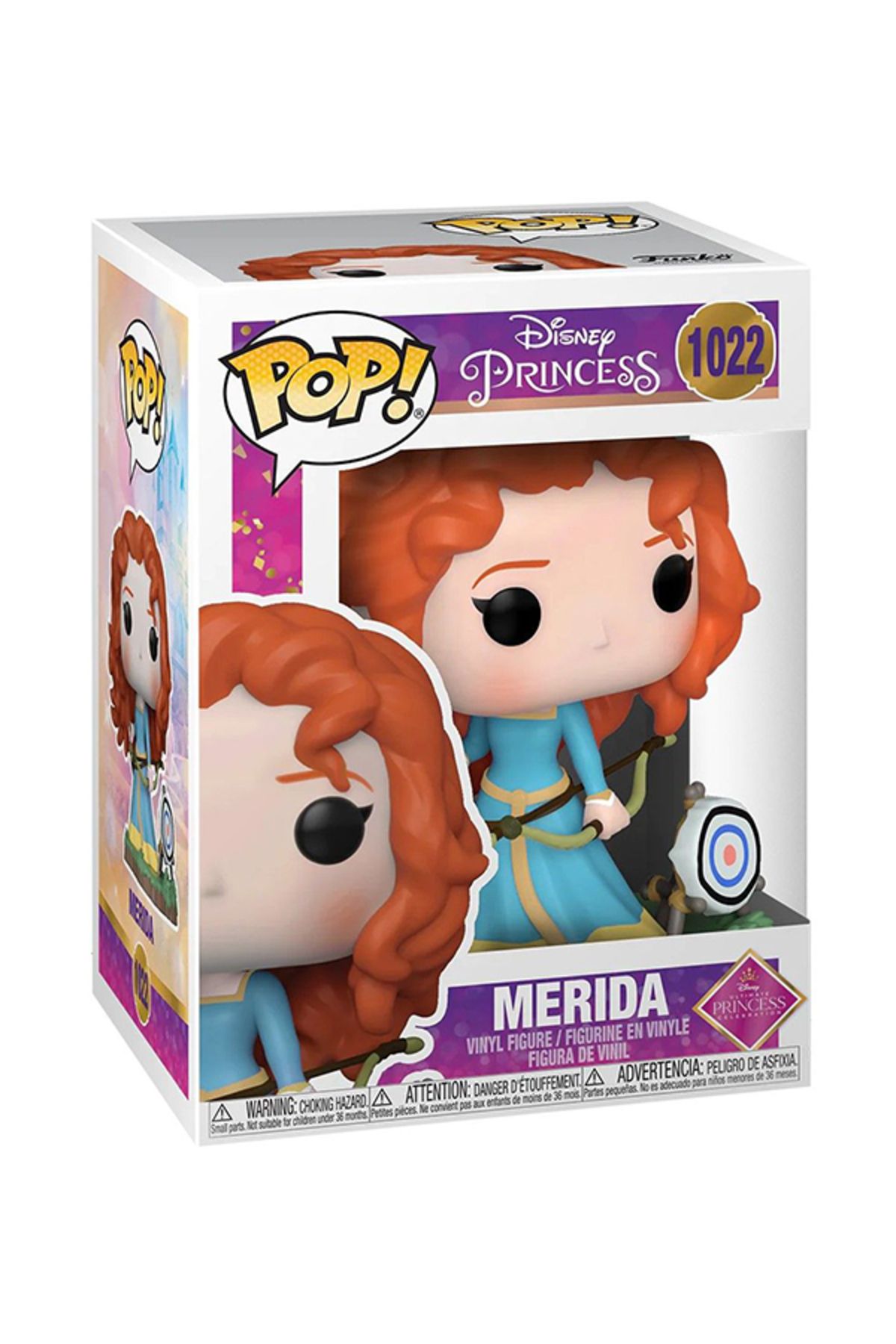 Funko Pop Disney, Disney Princess, Merida (Brave) #1022 Figür