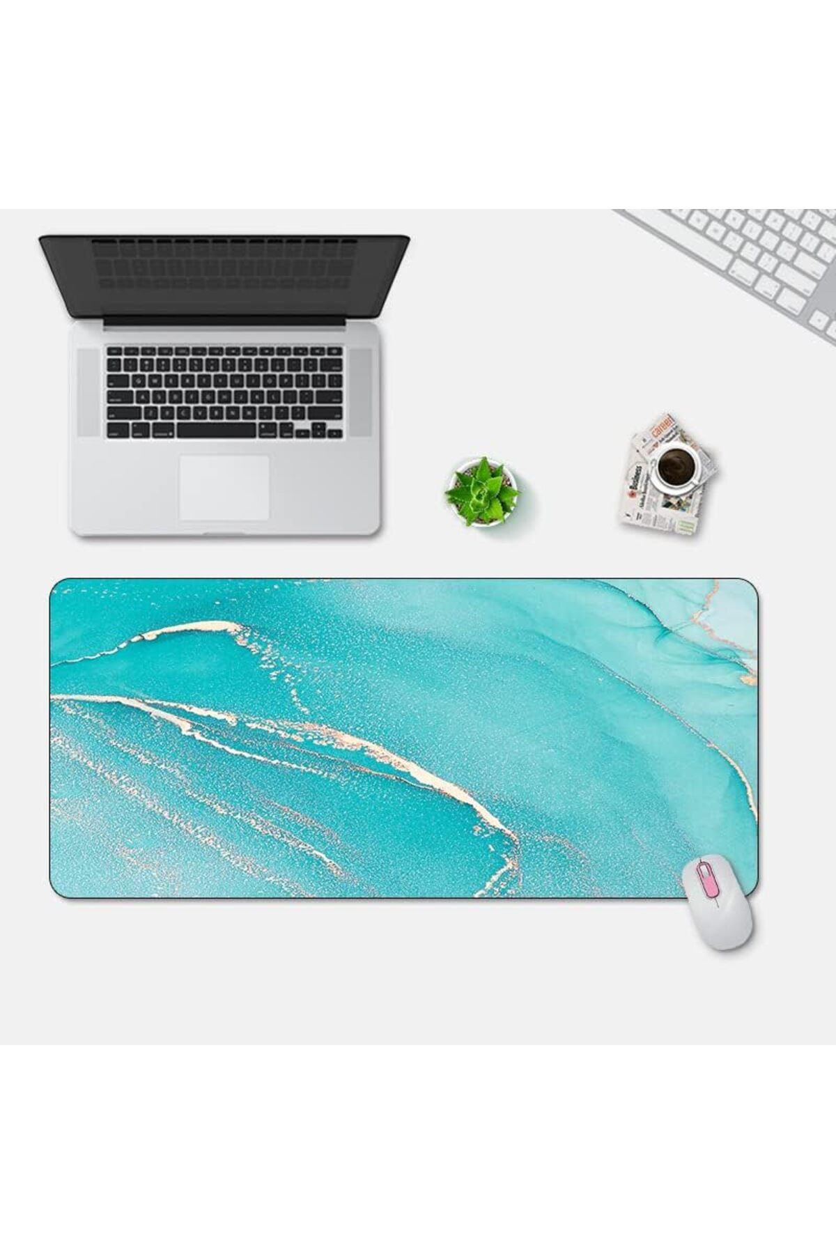 COOYA-Mouse Pad,11.8" ×9.8" Durable Water-Resistant Thick Computer Mouse Pad with Non-Slip Rubber Base 7