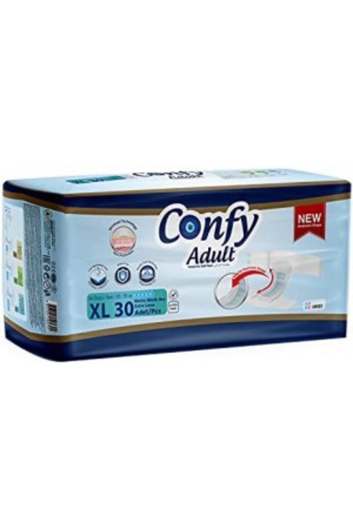 Confy Premium Adult Yetişkin Bezi Xl Beden (1 X 30 ADET)