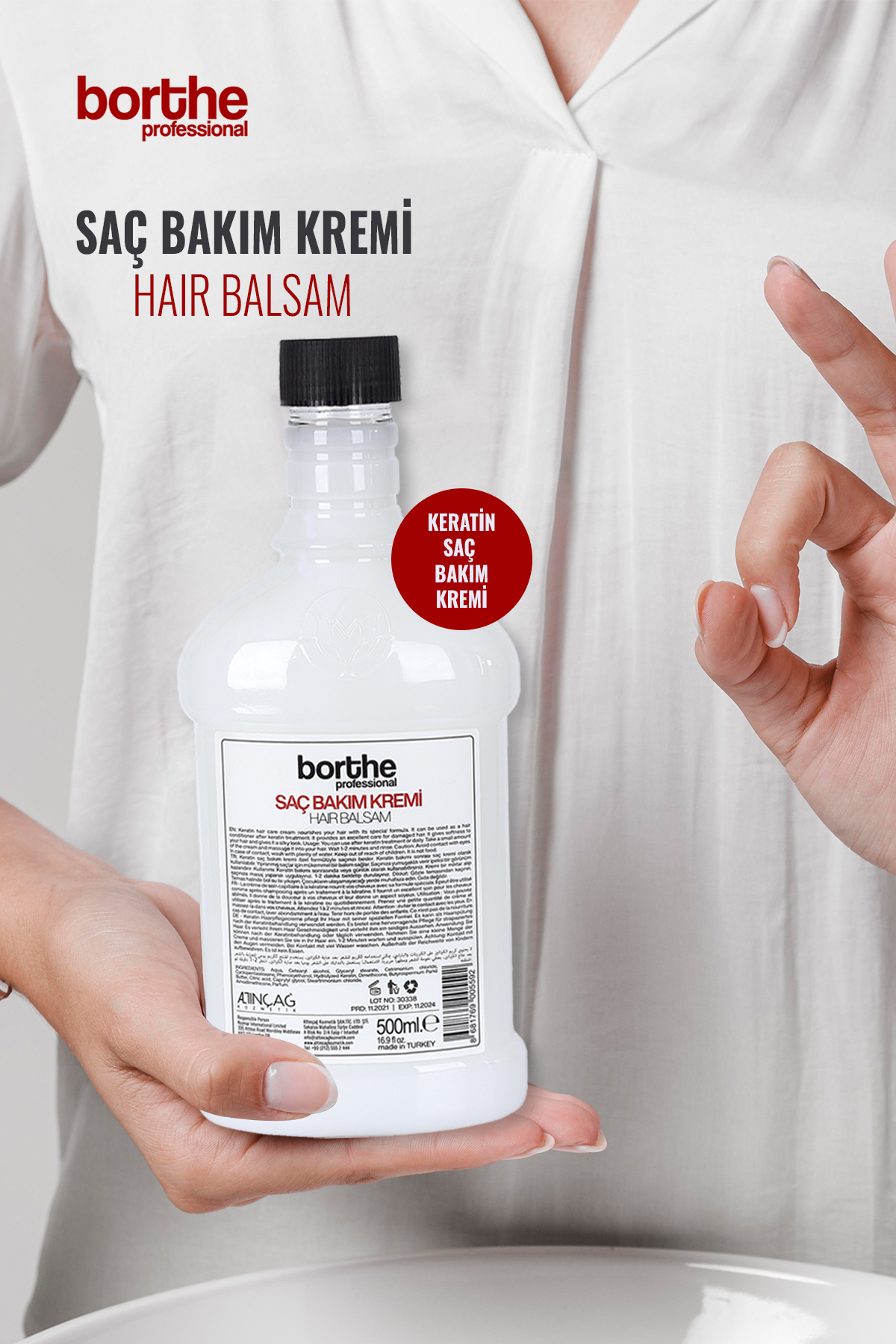 Saç Bakım Kremi 500 Ml — BRT0002 — تصویر 2 از 4