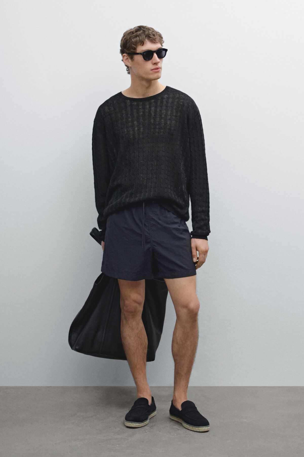 مدل شورت شنا تک رنگ Massimo Dutti