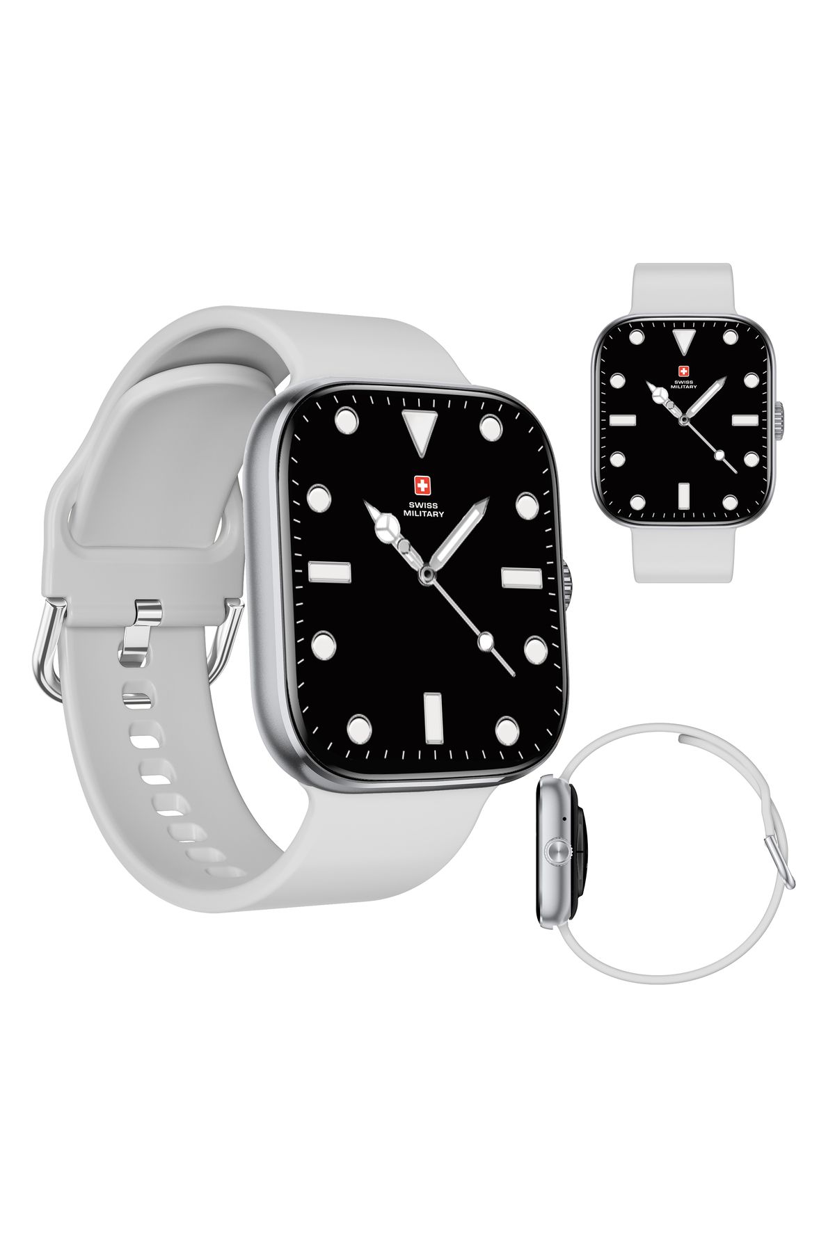 Swiss Military-ALPS4 Smartwatch 1.75” AMOLED,BT Calling,Fitness Tracker, IP67, 7-Day Battery,iOS/Android Compatible 7