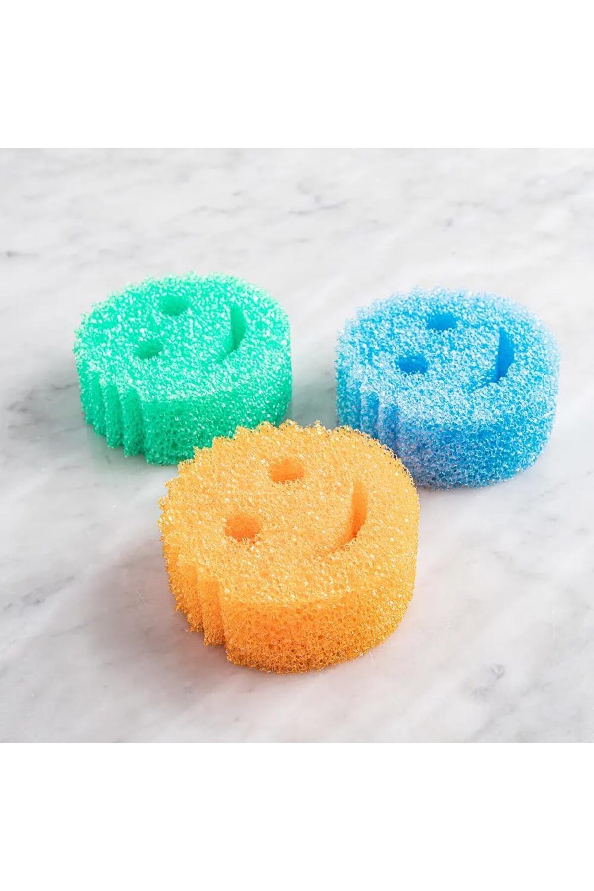 Scrub Daddy-Flextexture All Purpose Scrubber, Scratch Free, Resist Odors, Assorted, 6 Count (Combo) 2