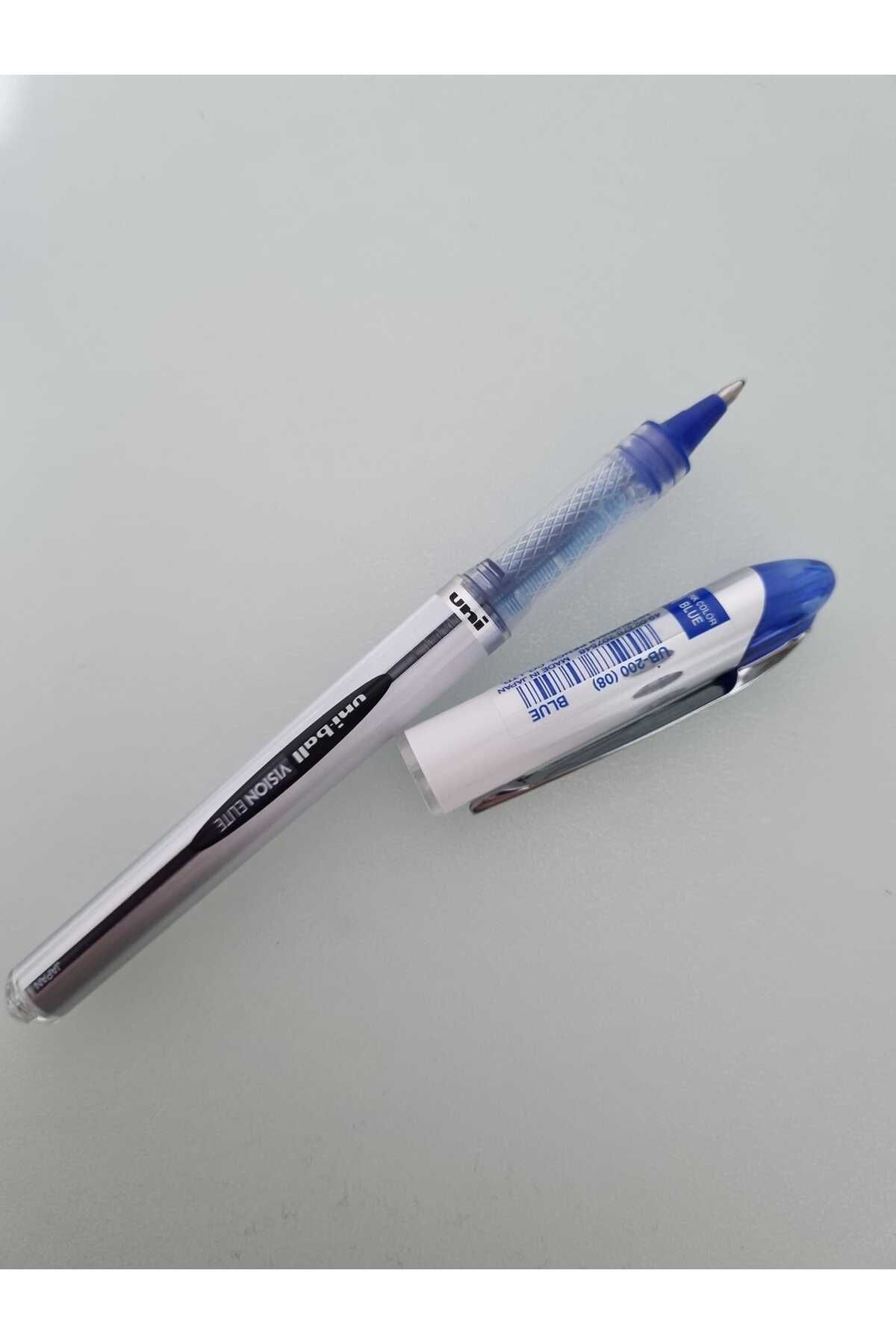 UNİ-BALL Uni-Ball Roller Kalem Vision Elite Bilye Uç 0.8 MM LACİVERT (1 ADET)
