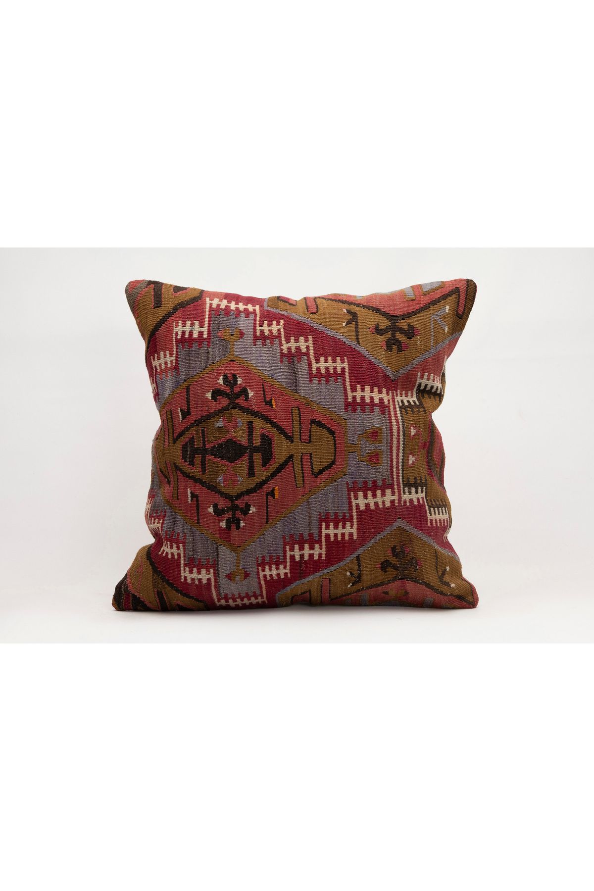 Kilim Whole Sale El Yapımı Kilim'den Yapılmış Yastık Kırlent Kılıfı, 50x50 cm