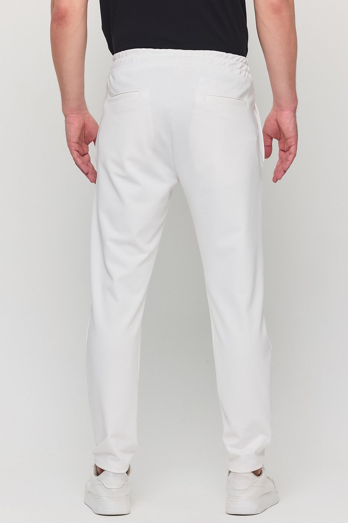 YXC Trend Maker-Men's Slim Fit Elastic Waist Drawstring Lycra Comfortable Jogger Pants 6