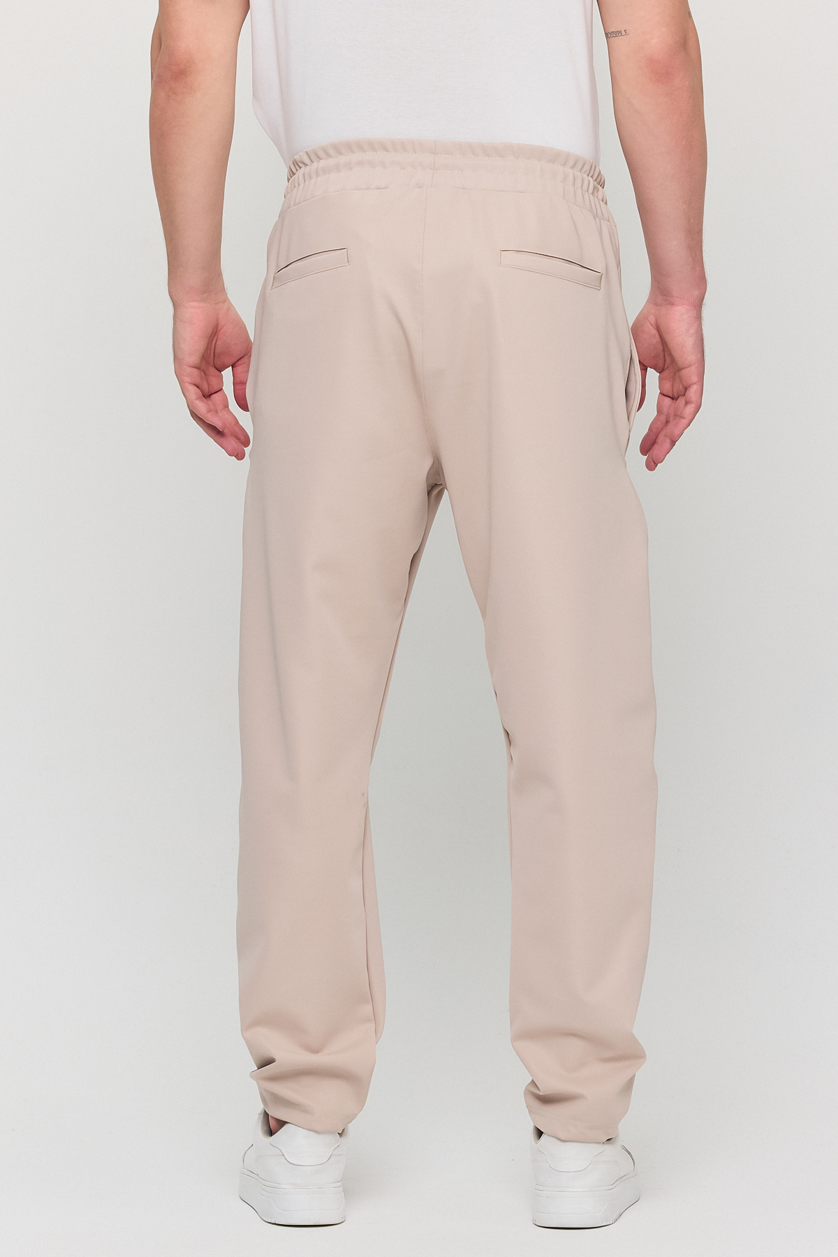 YXC Trend Maker-Men's Slim Fit Elastic Waist Drawstring Lycra Comfortable Jogger Pants 7