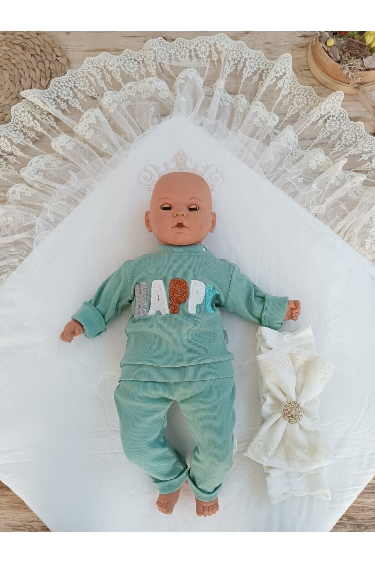 Tomuycuk Triko Örgü Bebek Kundağı Unisex Bebek Dış Kundak Battaniyesi Hastane Çıkışı Kundak Battaniye fotoğrafı 3 (önizleme)