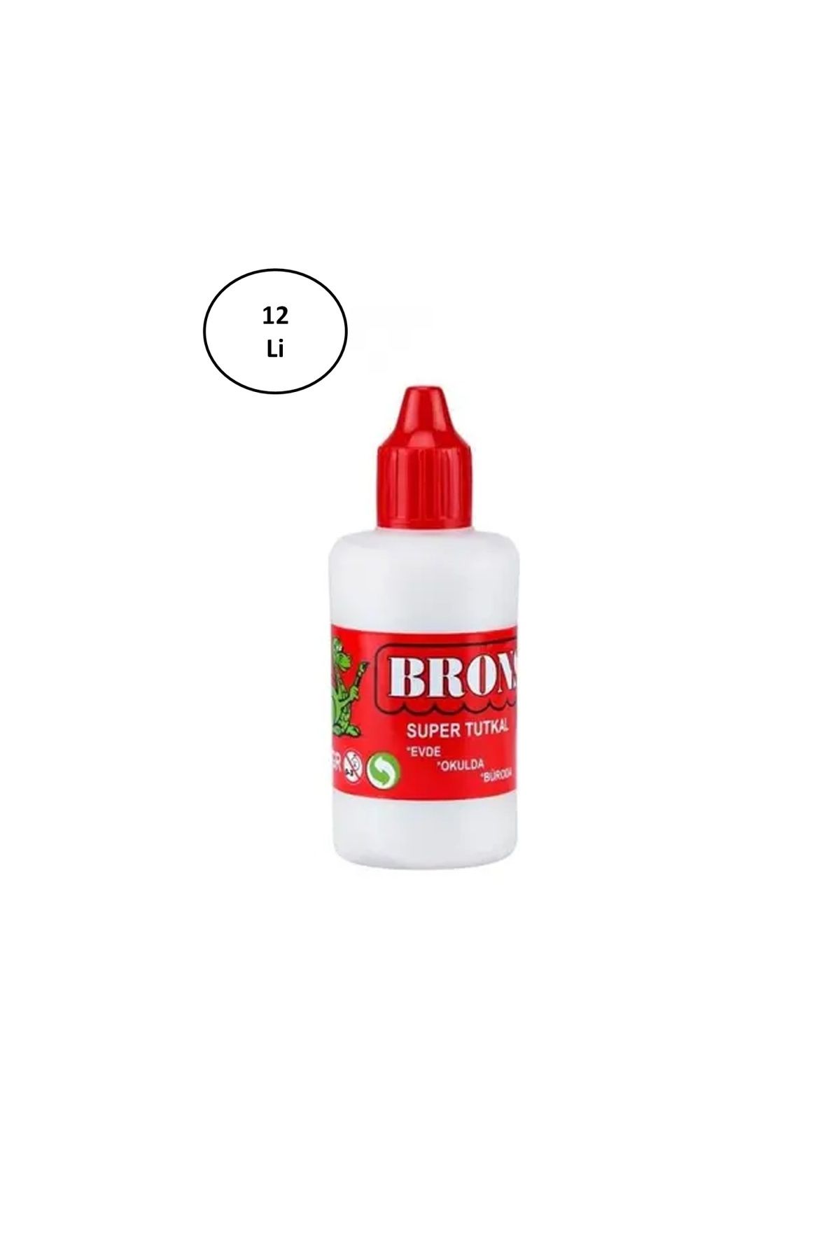 maarketim Brons BR-408 100 gr Su Bazlı Beyaz Tutkal 12'li