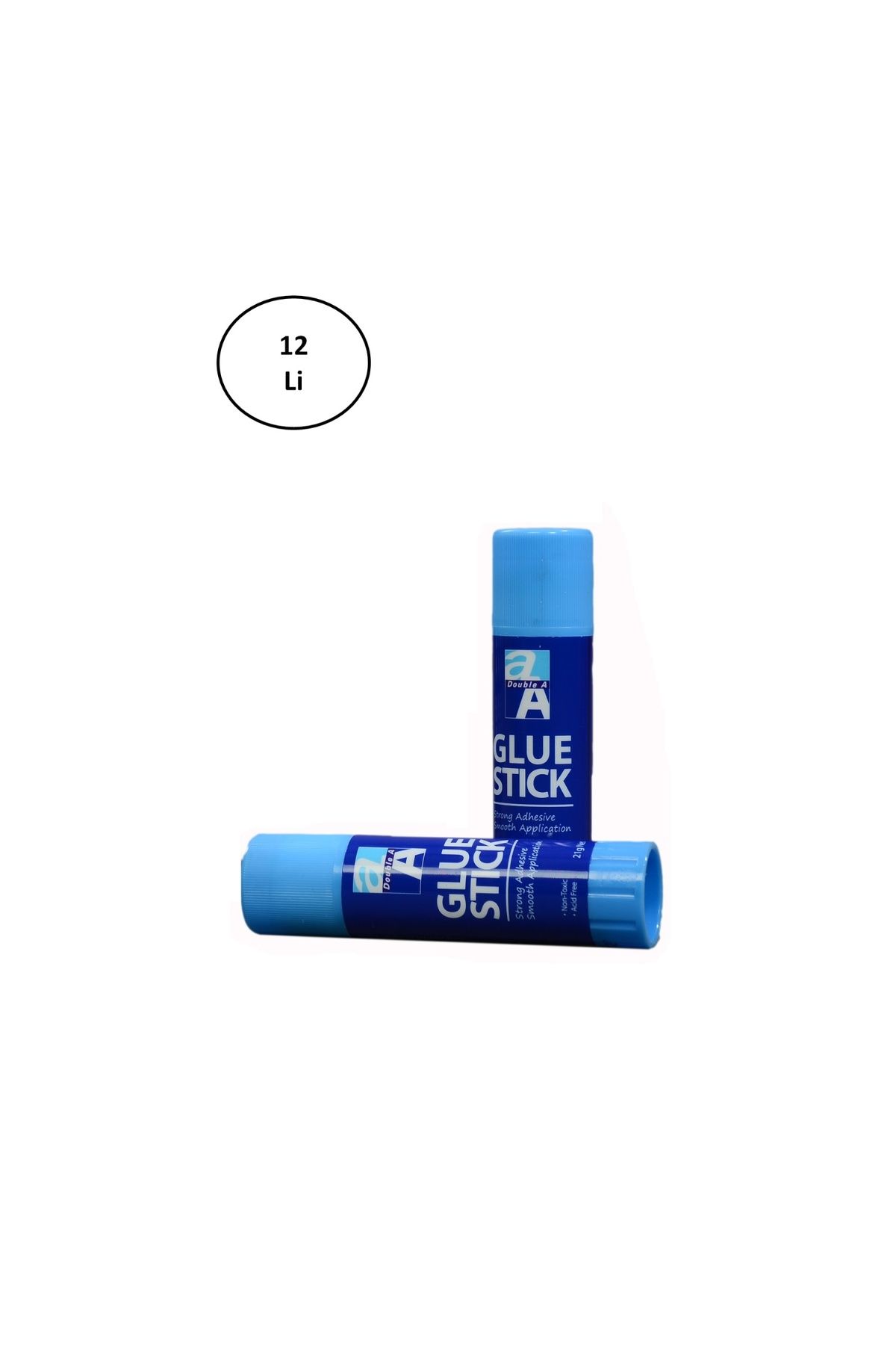 maarketim Double A Super Sticky Glue Stick Yapıştırıcı 21 Gram 12'li