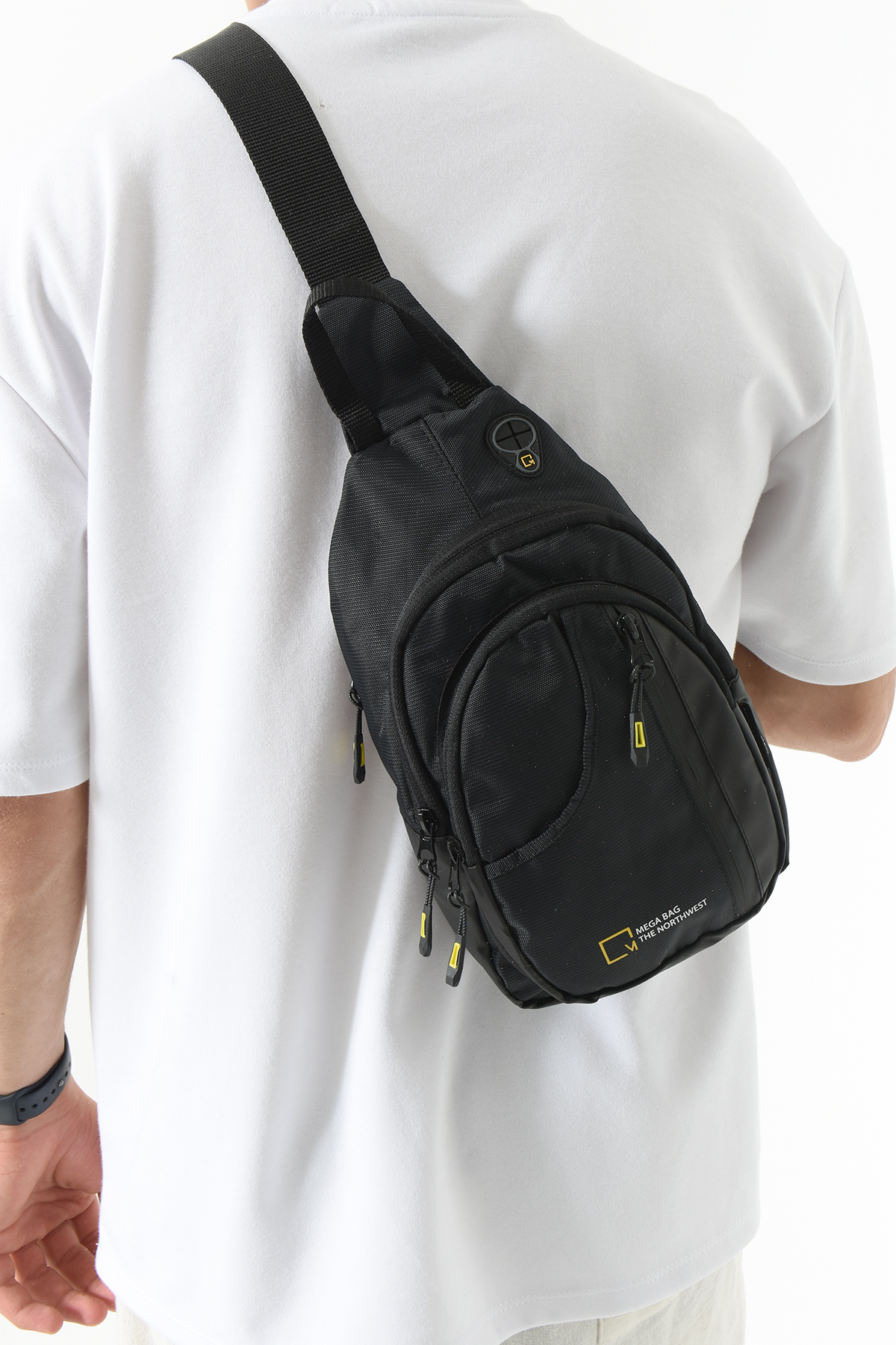 M 1021 Unisex Göğüs Çapraz Çanta, Body Bag