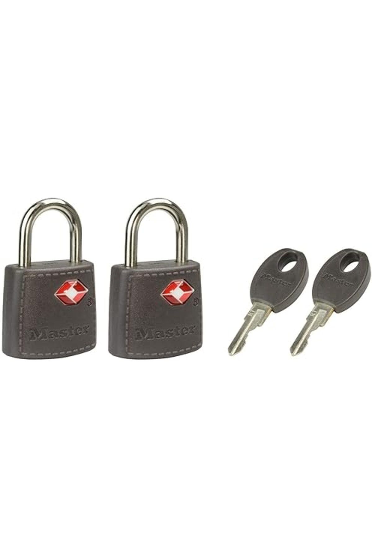 Roses Store Master Lock Asma Kilit, Anahtarlı Kilitli, Bagaj Ve Bavullar Için, 2'Li Set