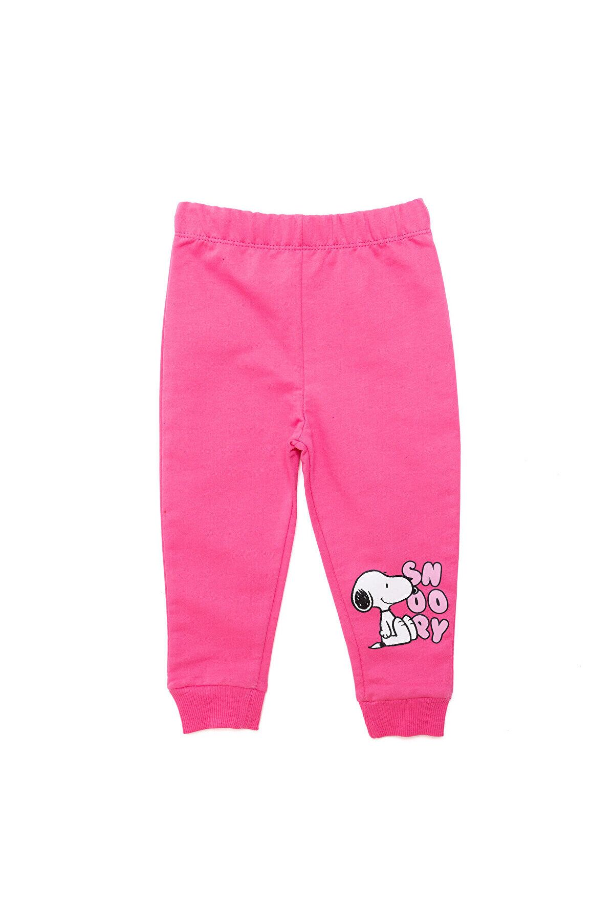 Snooze Baby Snoopy Girl کت و شلوار ورزشی پایین دختر بچه Snoozebaby