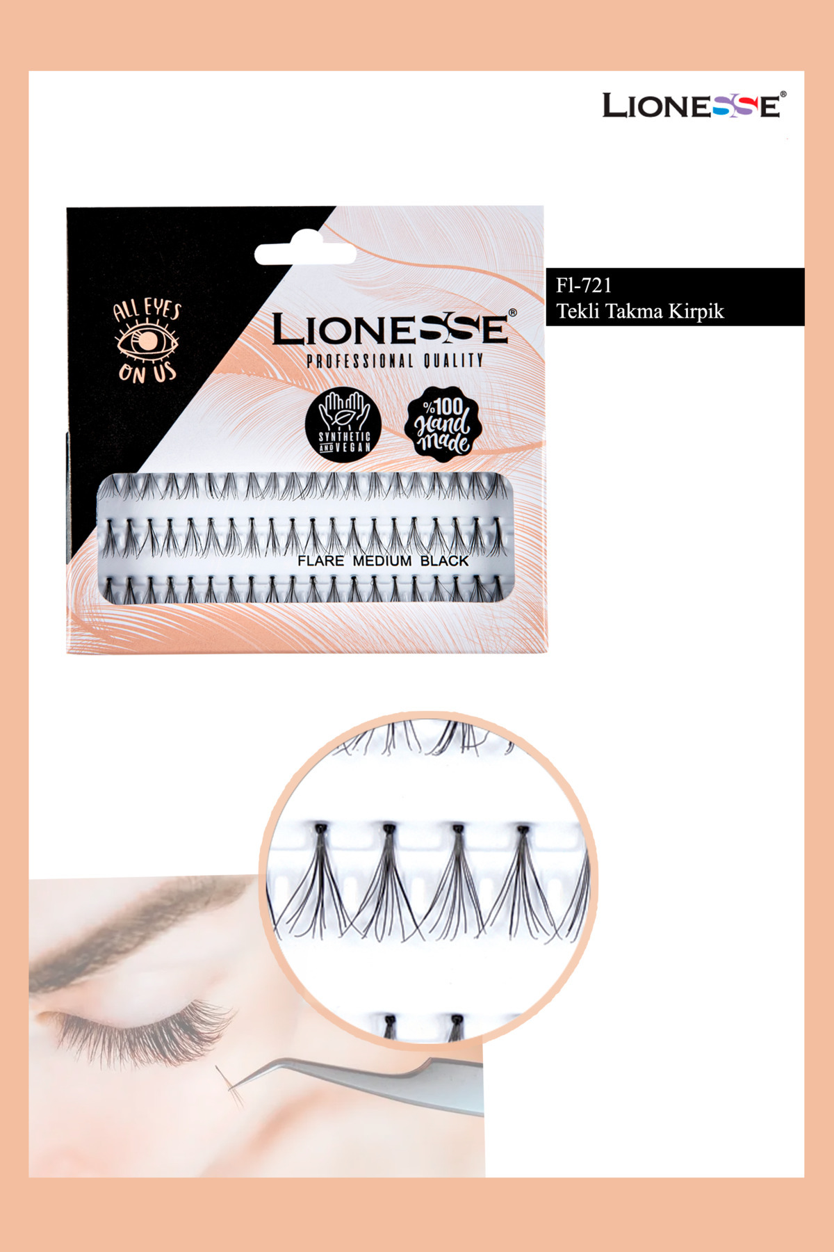 Lionesse Tekli Takma Kirpik Fl-721