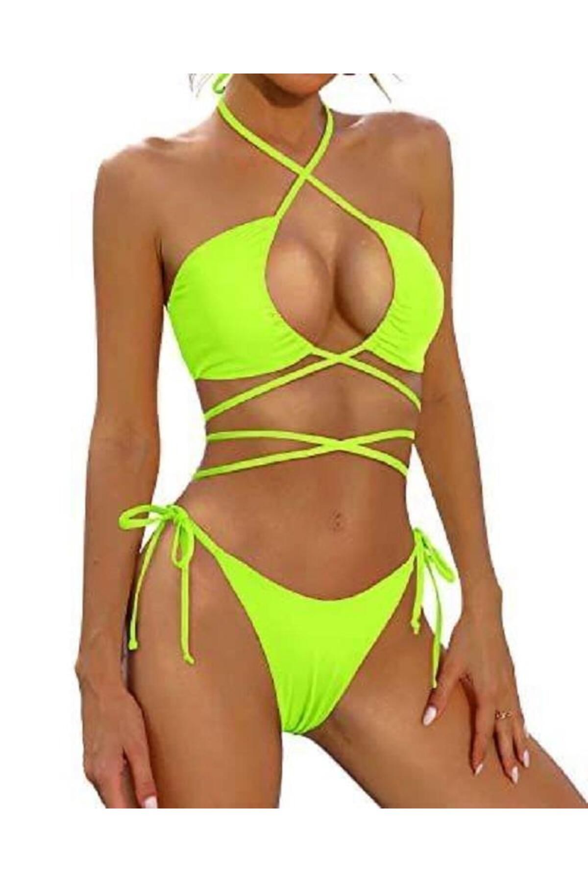 DEEP BEACH-Binding Detailed Bikini Set Db200780bt 2