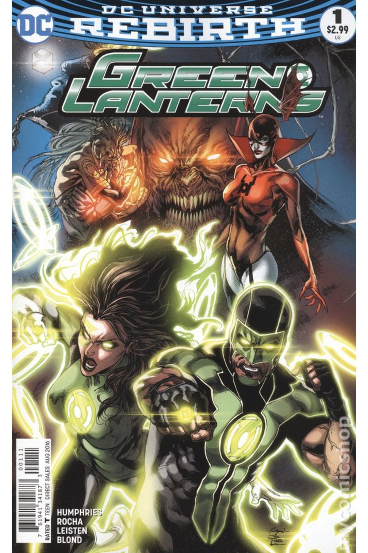 Kolektif Kitap Green Lanterns #1A (ingilizce)