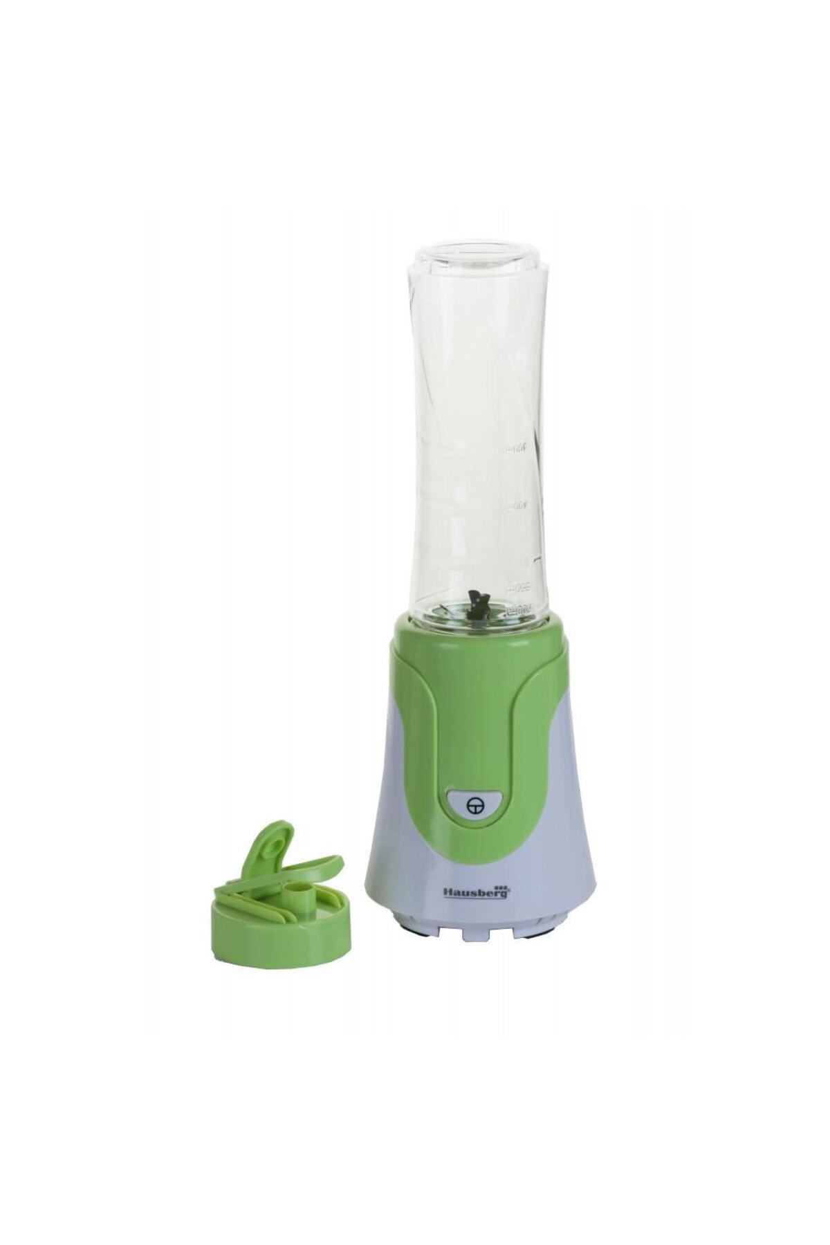 Hausberg Blender Smoothie , Hb-7676vr, Putere 300w, Capacitate 600ml, Motor De Cupru, Verde - One Size