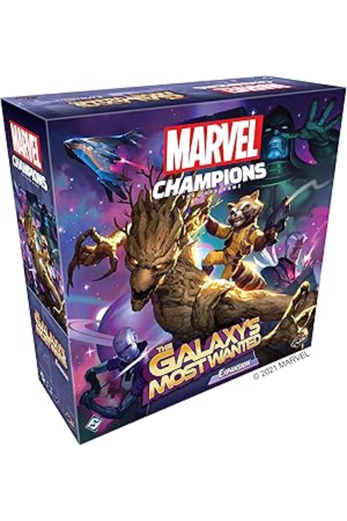 Mu Art Fantasy Flight Games - Marvel Champions: Expansion: The Galaxy'S Most Wanted Expansion - Card Game