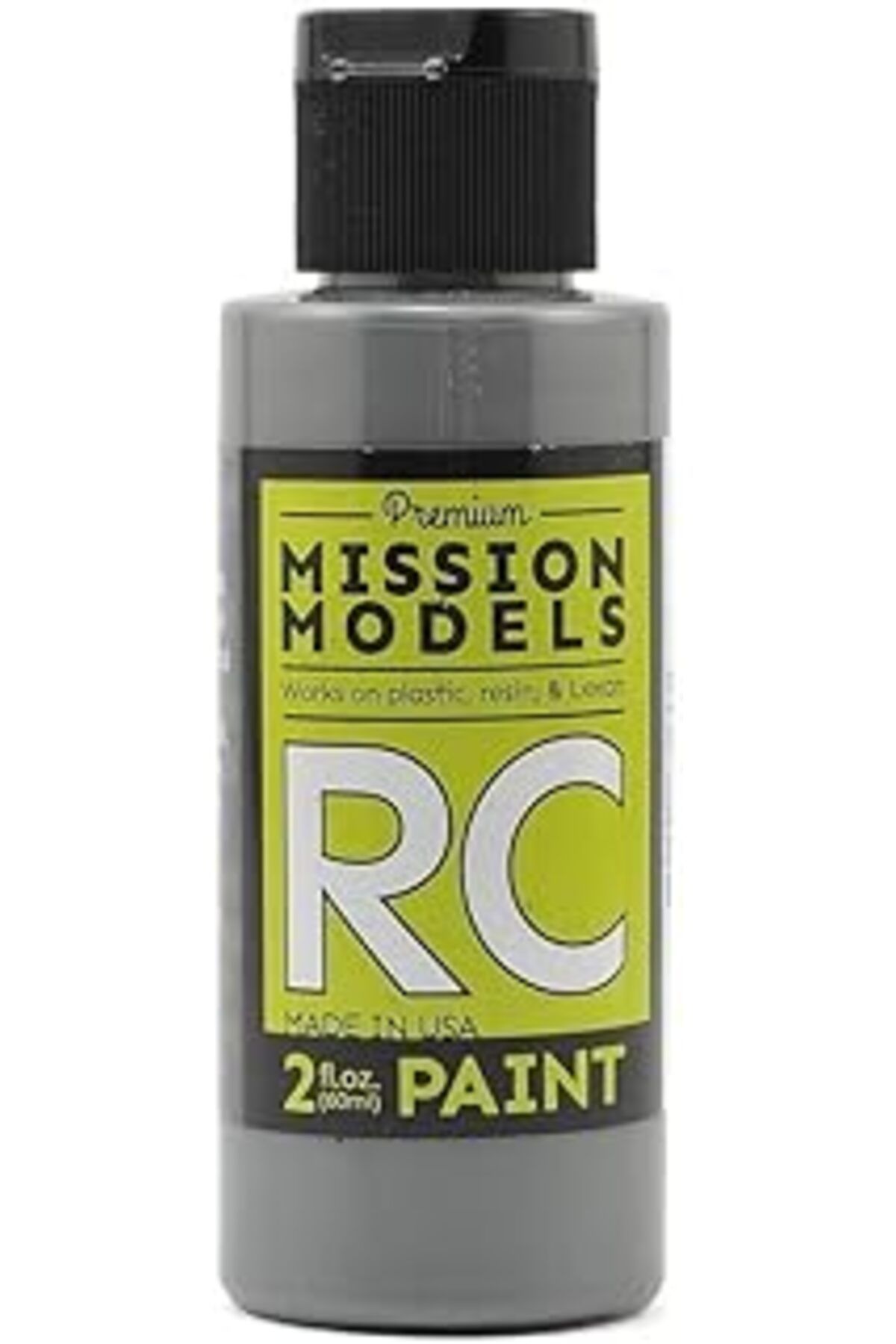 robotrend Mission Models Mmrc-010 Su Bazlı Rc Boya, 2 Oz Şişe, Gri