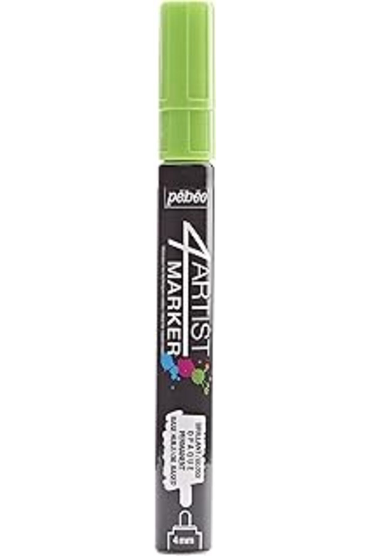 Pazarcan Pebeo 580116 Yağ Bazlı Çok Amaçlı Markör, 4 Mm