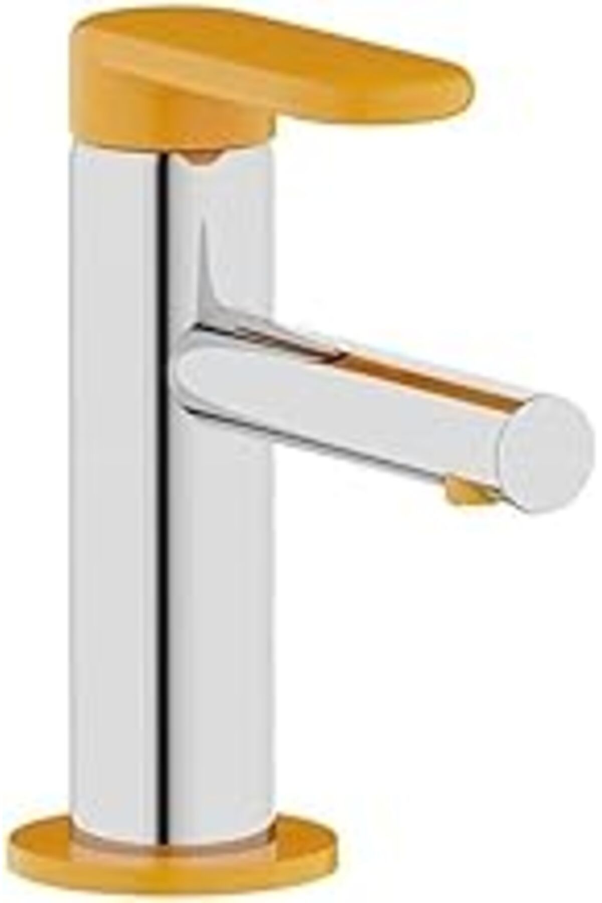 Pazarcan Vitra Sento A42666 Çocuk Lavabo Bataryası, Krom - Sarı