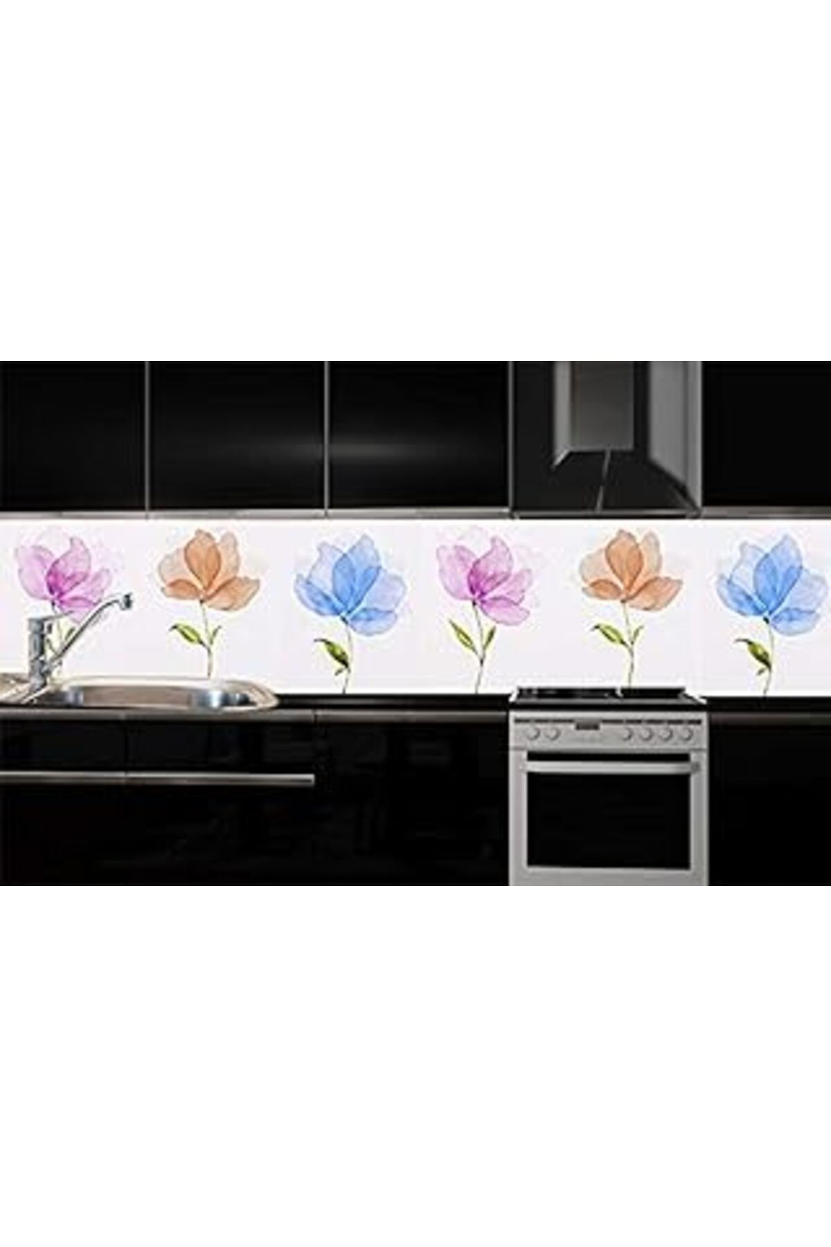 Mu Art Ahşap Naz Konsept Fayans Kaplama Stickerları 500X65 Cm
