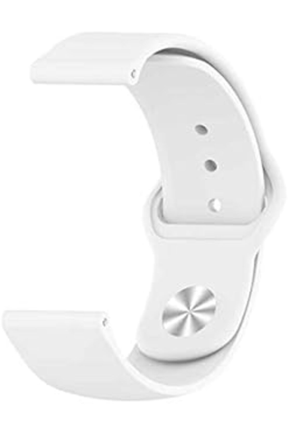 Mu Art Ahşap Galaxy Watch 46Mm İle Uyumlu Kayış Termoplastik Kordon Newcord, Beyaz