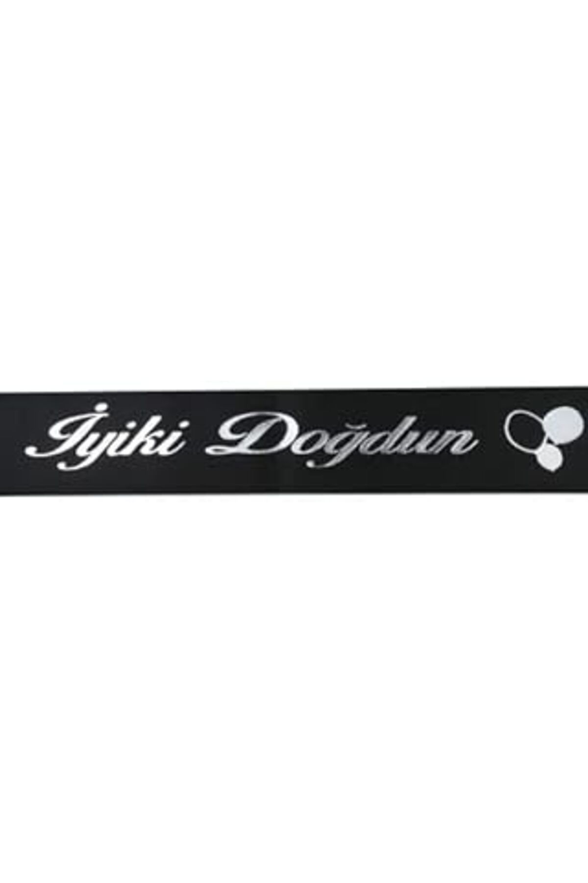 Mu Art Benim Marifetlerim - Gümüş Iyi Ki Doğdun Siyah Gelin Kuşağı