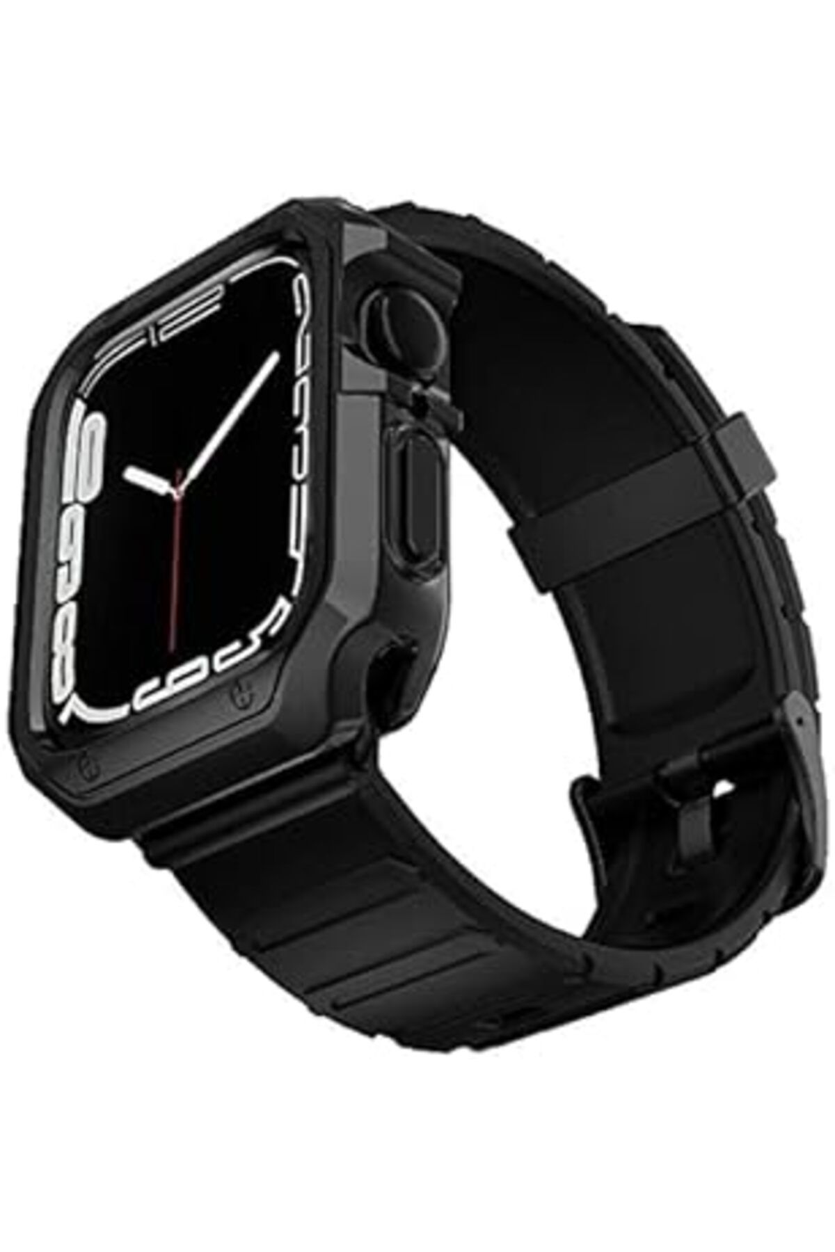 robotrend Microsonic Apple Watch 3 38Mm Kordon Fullbody Quadra Resist Siyah