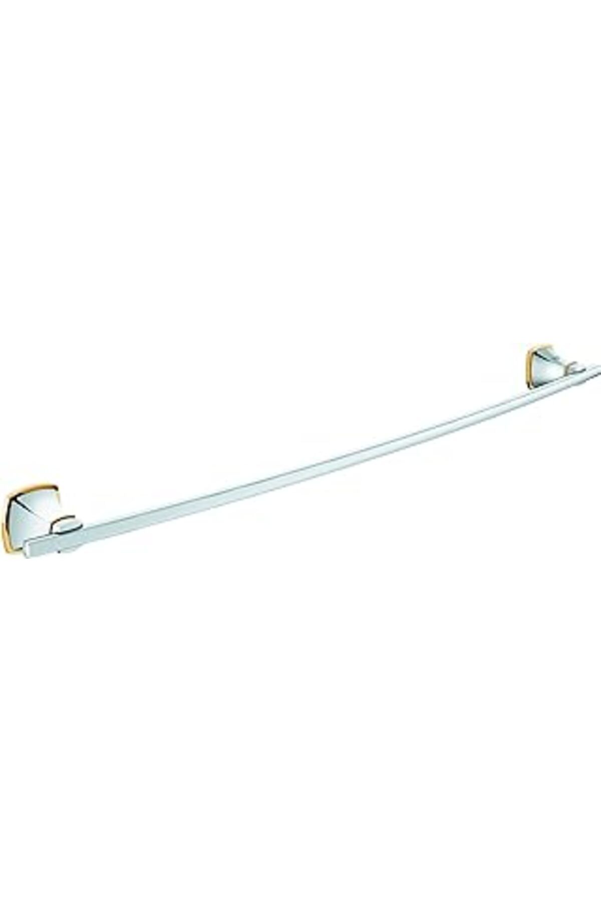 Mu Art Ahşap Uzun Havluluk 600 Mm Grandera Krom/Altın - 40629Ig0