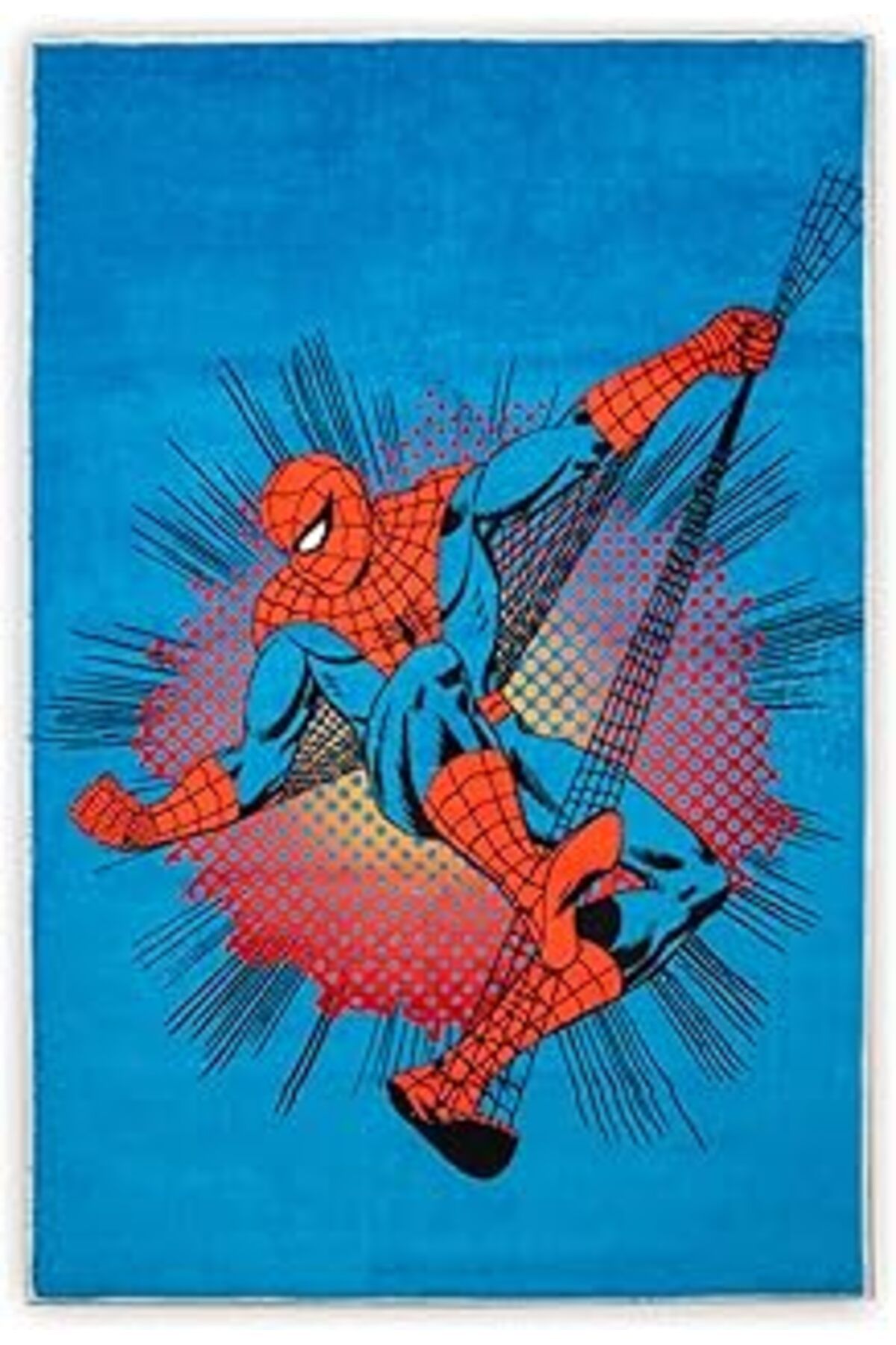 robotrend Web Lisanslı Karakter Baskılı%100 Polyester Halı, Çok Renkli, 80X120 Cm