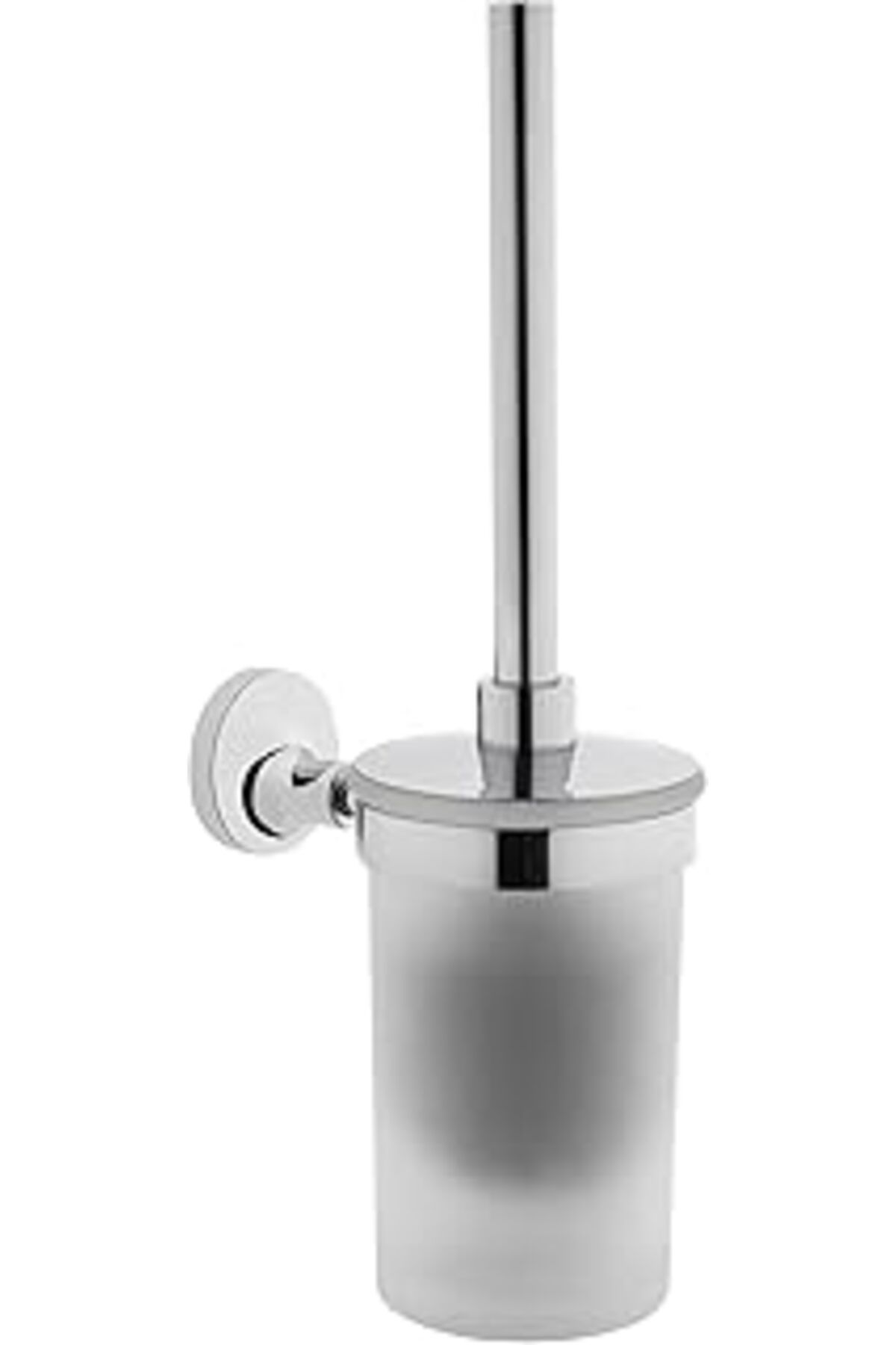 Mu Art Vitra Base 300 A44113 Tuvalet Fırçalığı, Duvardan, Krom